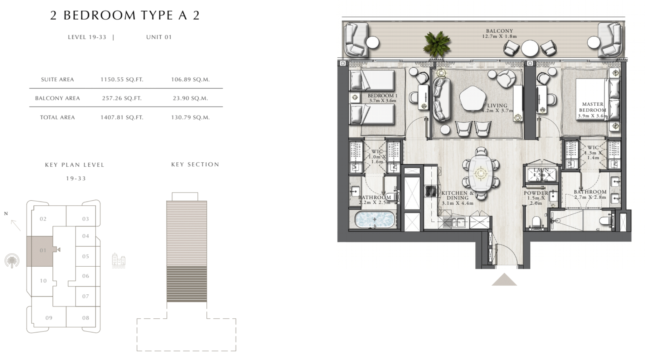 90 Degree South - 2BR-A2