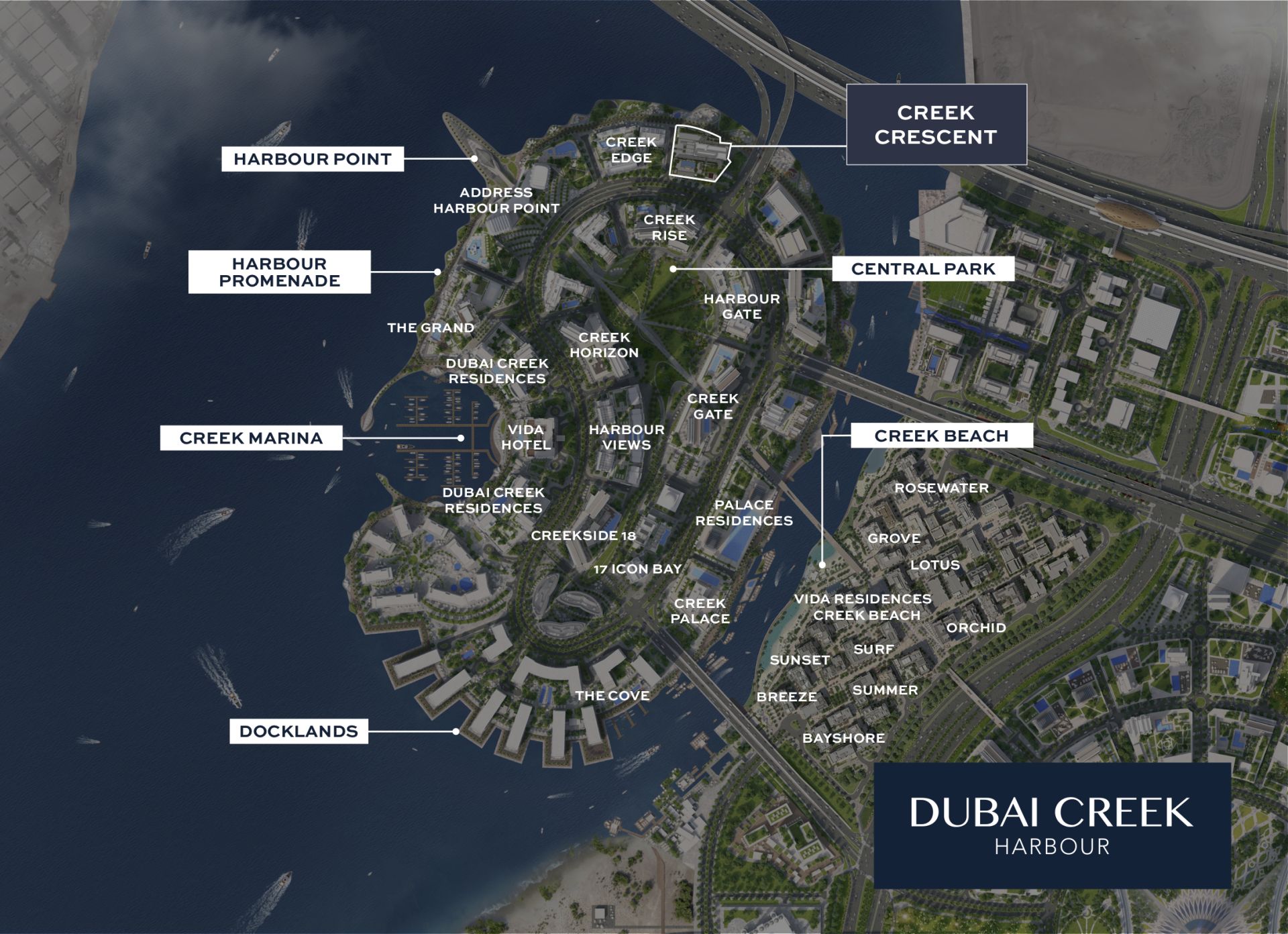 90 Degree South - CREEK CRESCENT - DUBAI CREEK HARBOUR