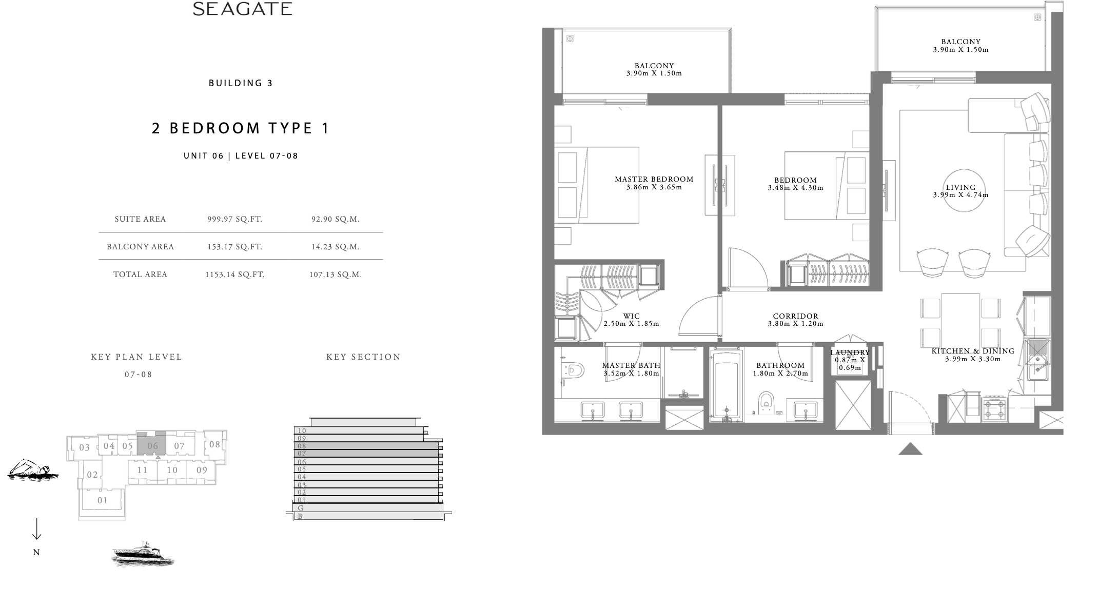 90 Degree South - 2BR-T-1