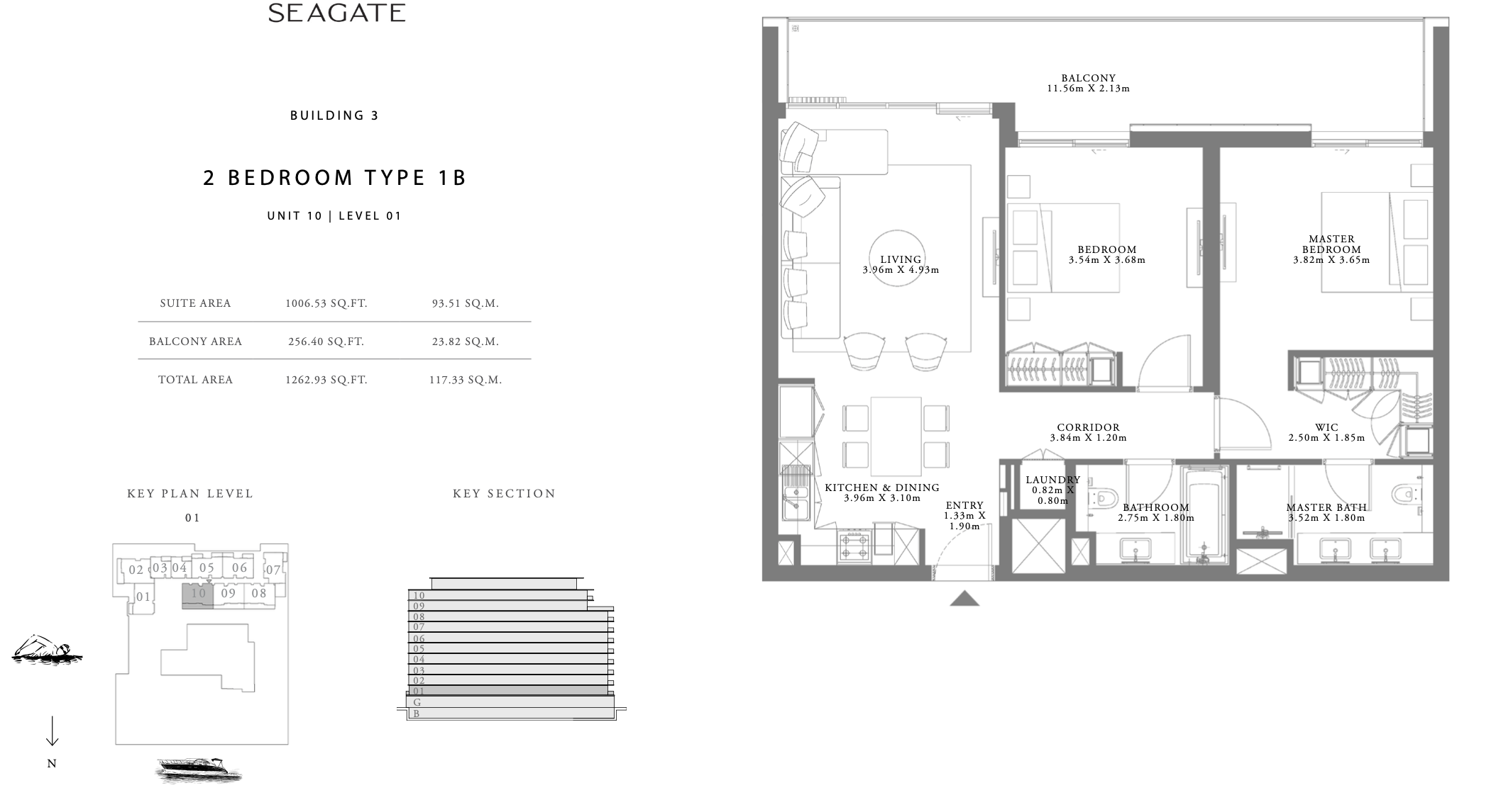 90 Degree South - 2BR-T-1B