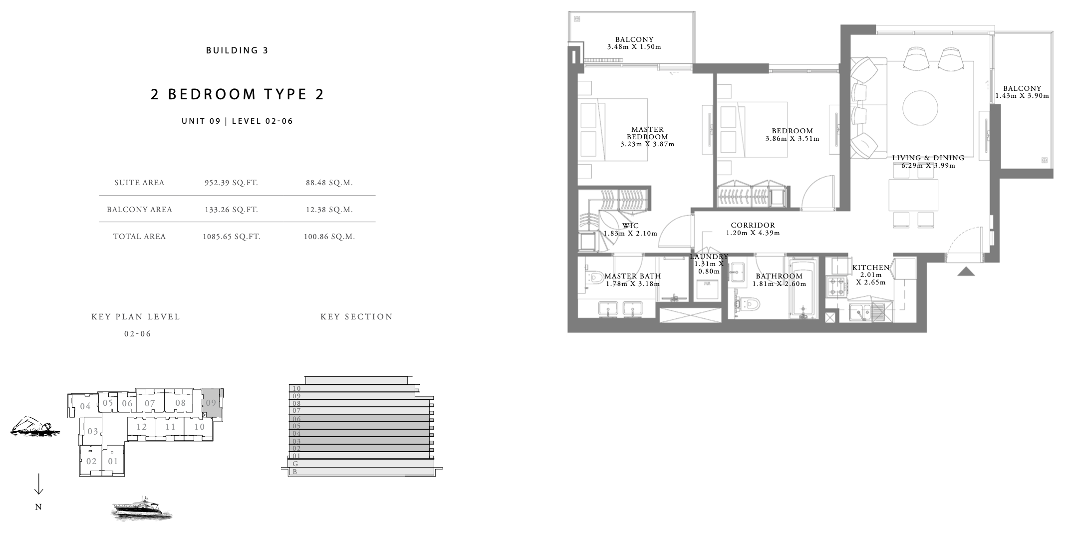 90 Degree South - 2BR-T-2