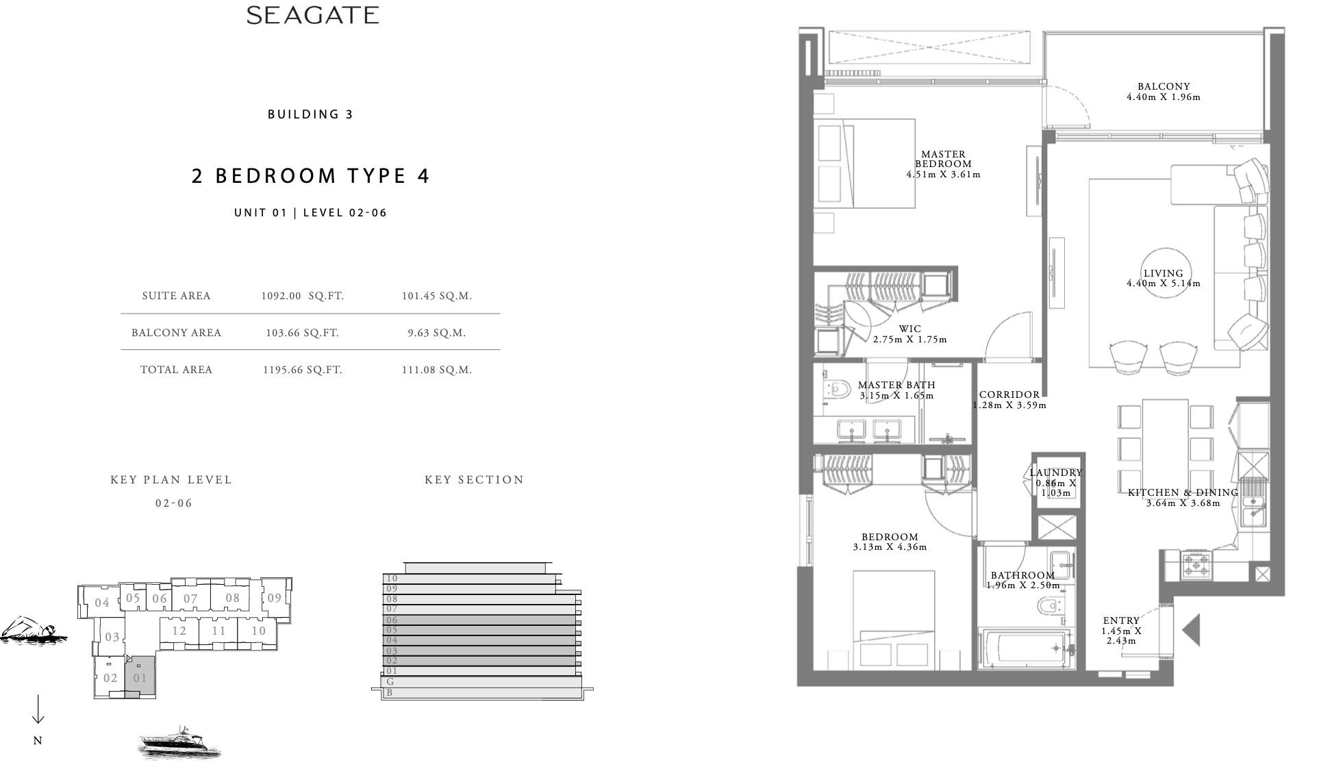 90 Degree South - 2BR-T-4