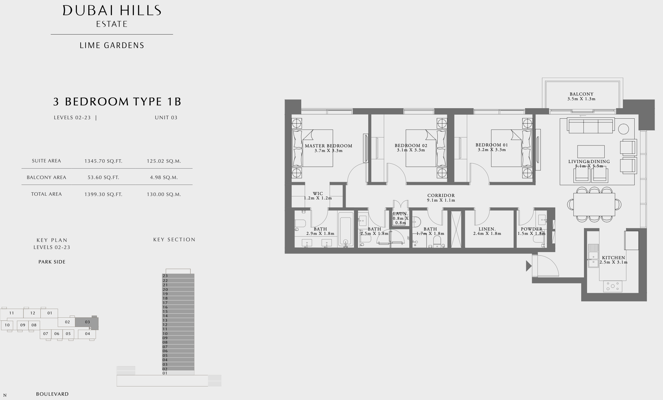 90 Degree South - 3BR-1B