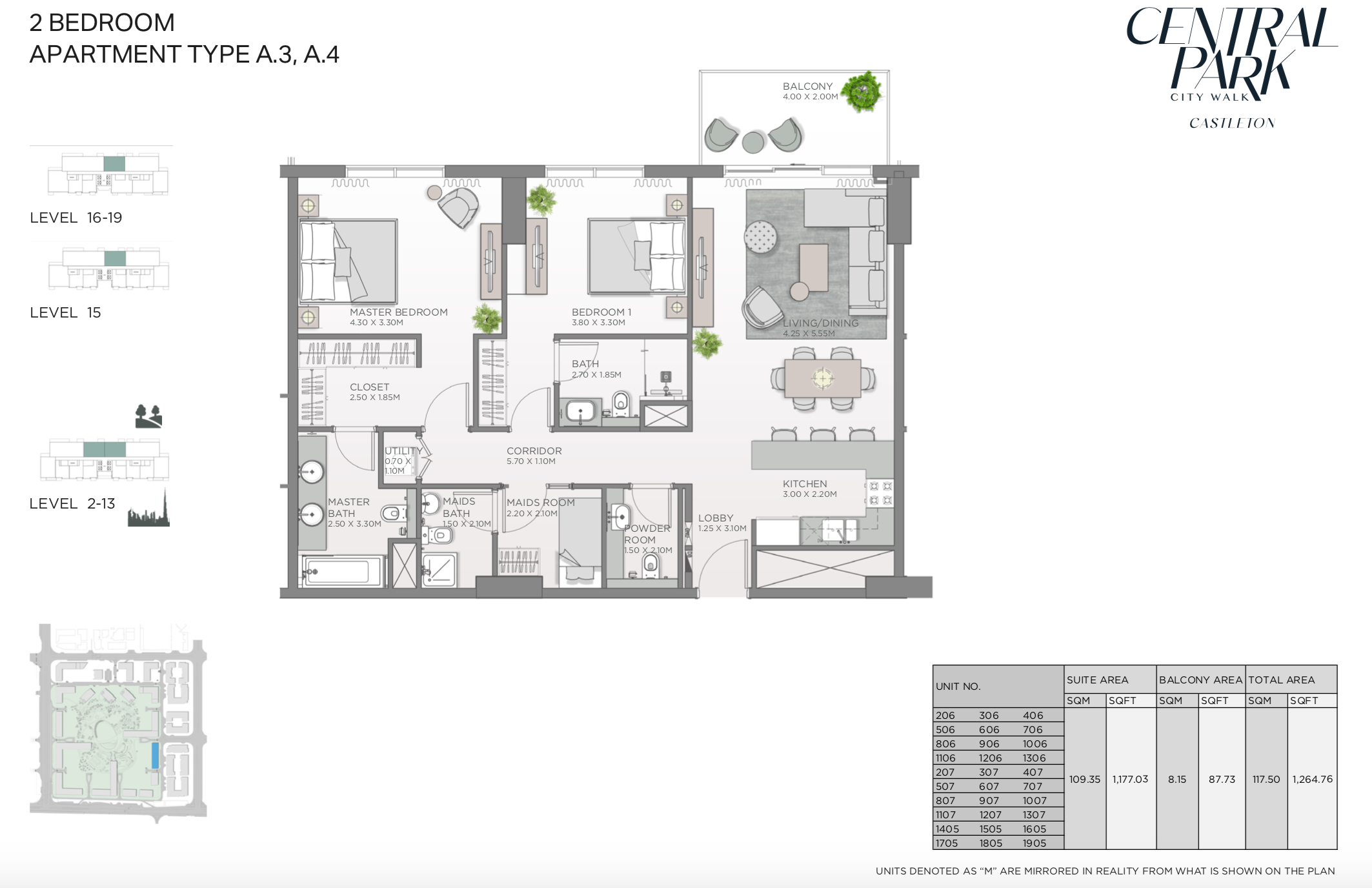 90 Degree South - 2BR-A3&A4