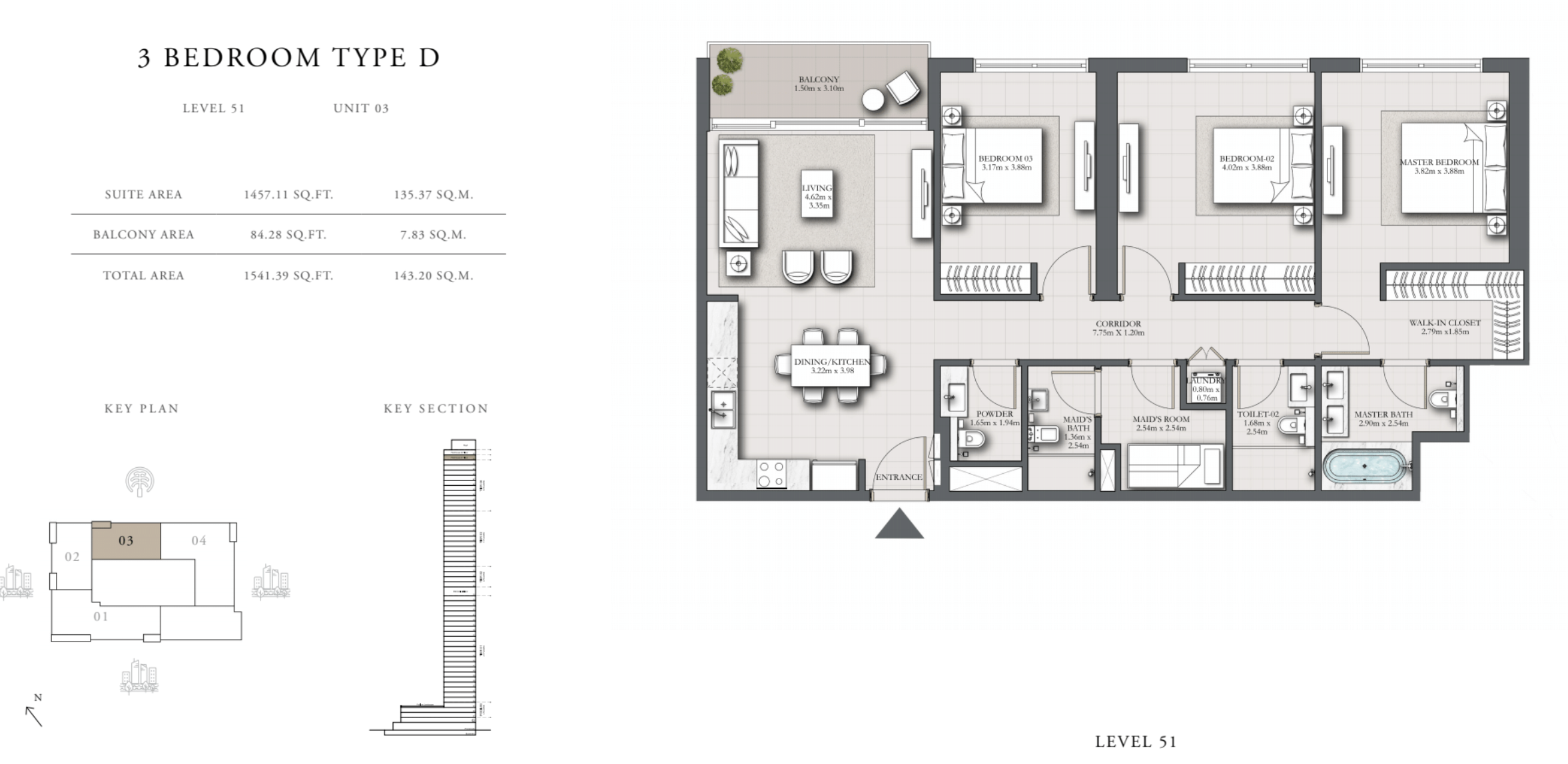 90 Degree South - 3BR-D