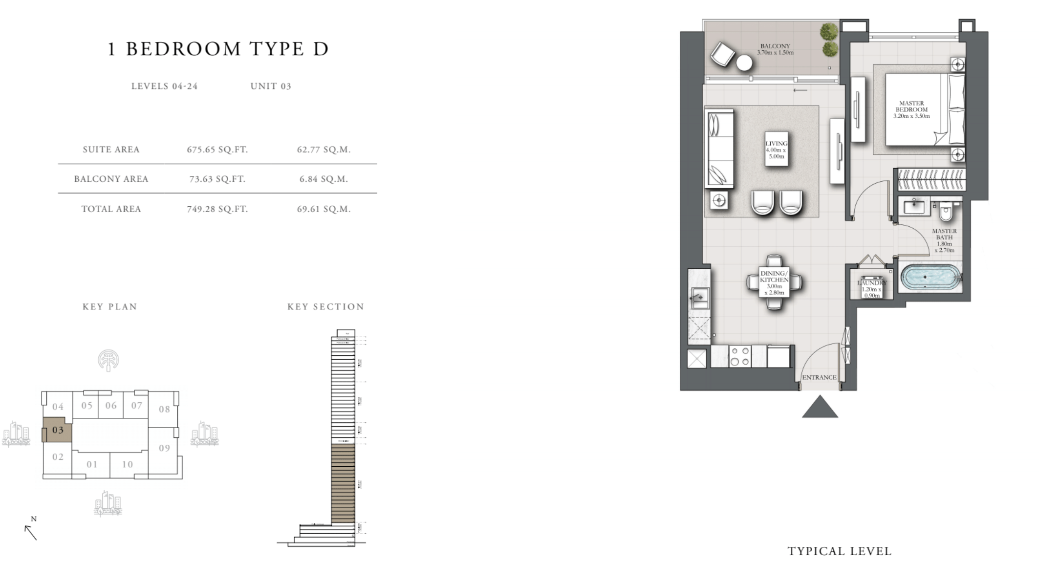 90 Degree South - 1BR-D