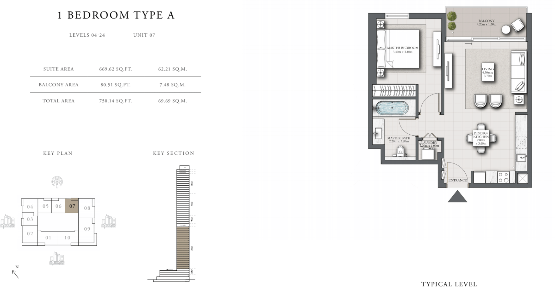 90 Degree South - 1BR-A