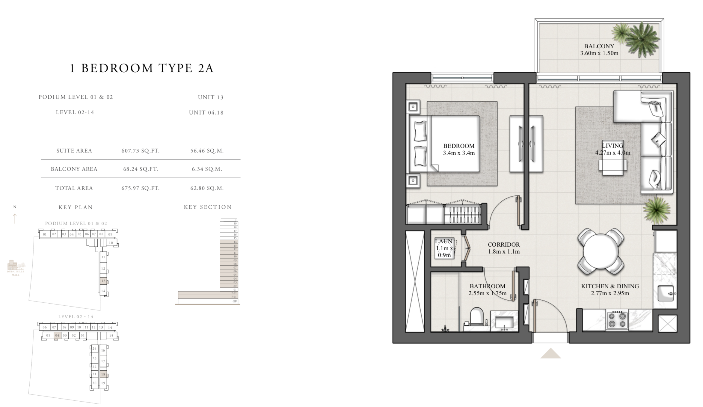 90 Degree South - 1BR-2A