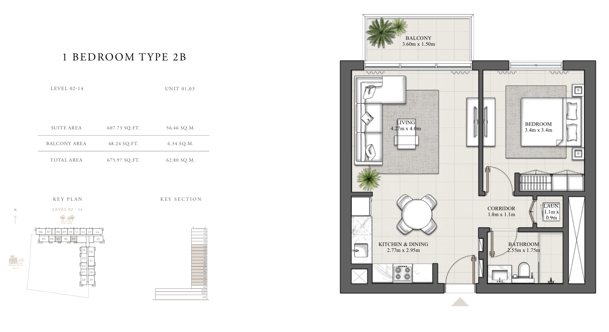 90 Degree South - 1BR-2B