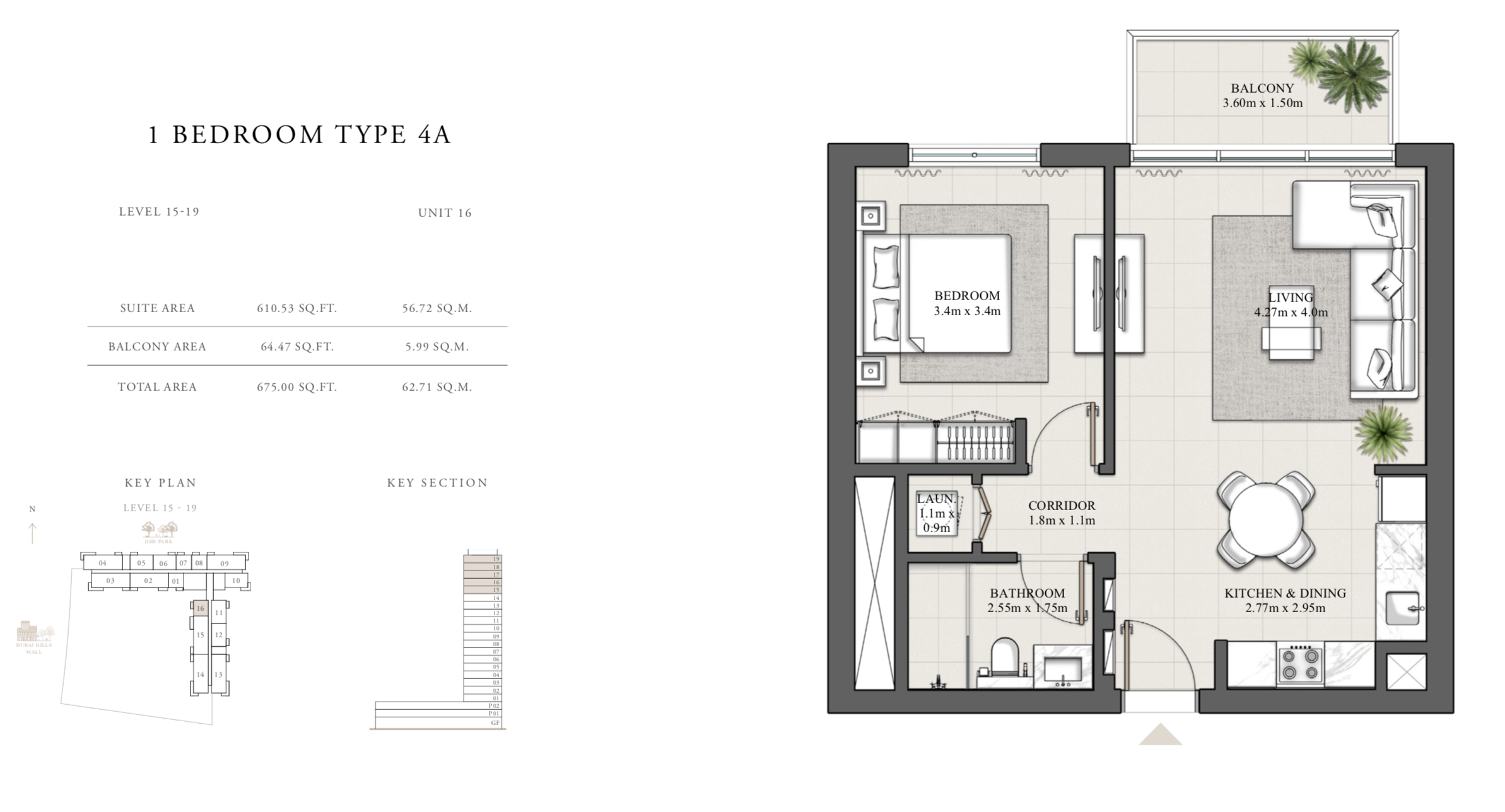 90 Degree South - 1BR-4A