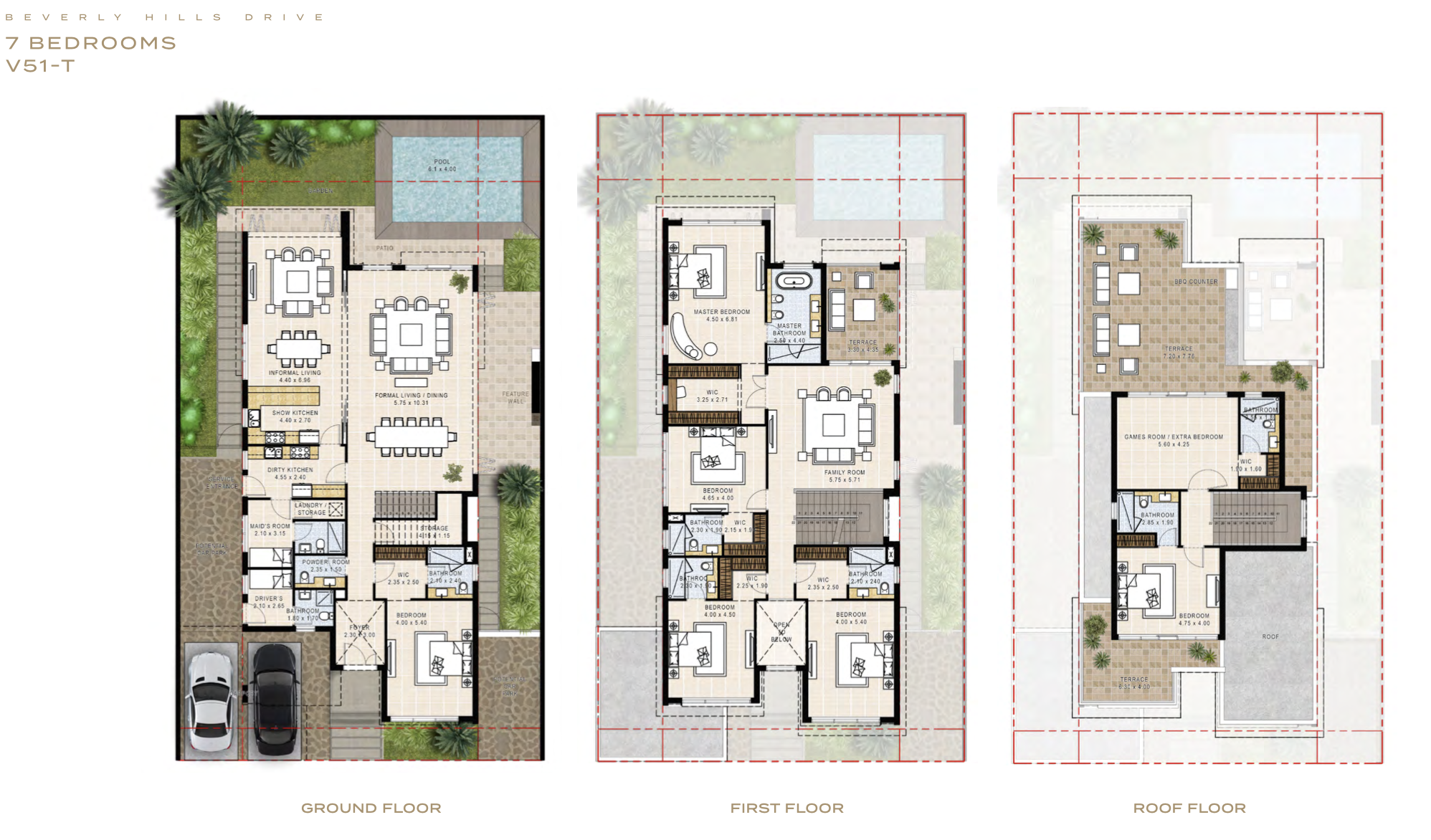 90 Degree South - 7BR-G+2