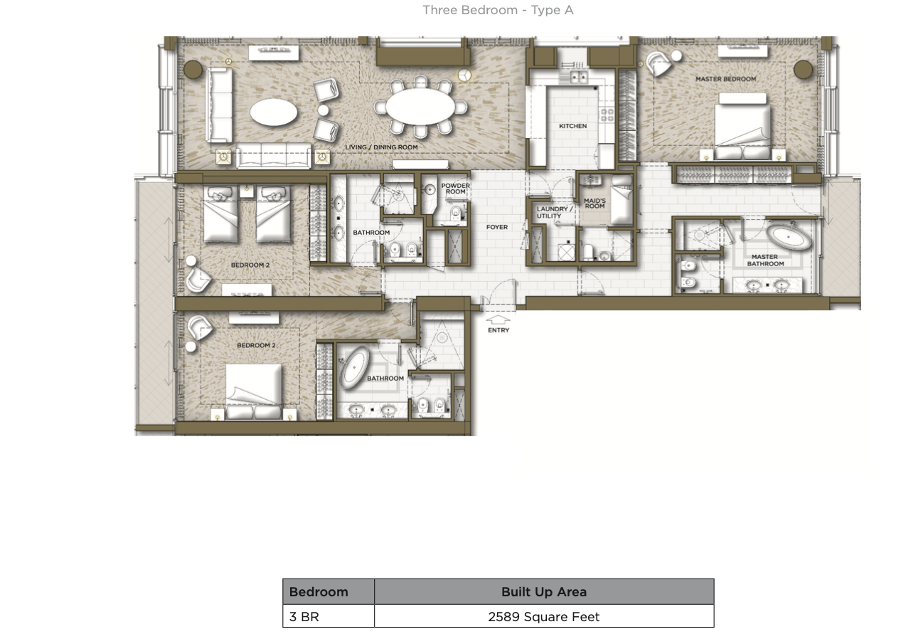 90 Degree South - 3BR