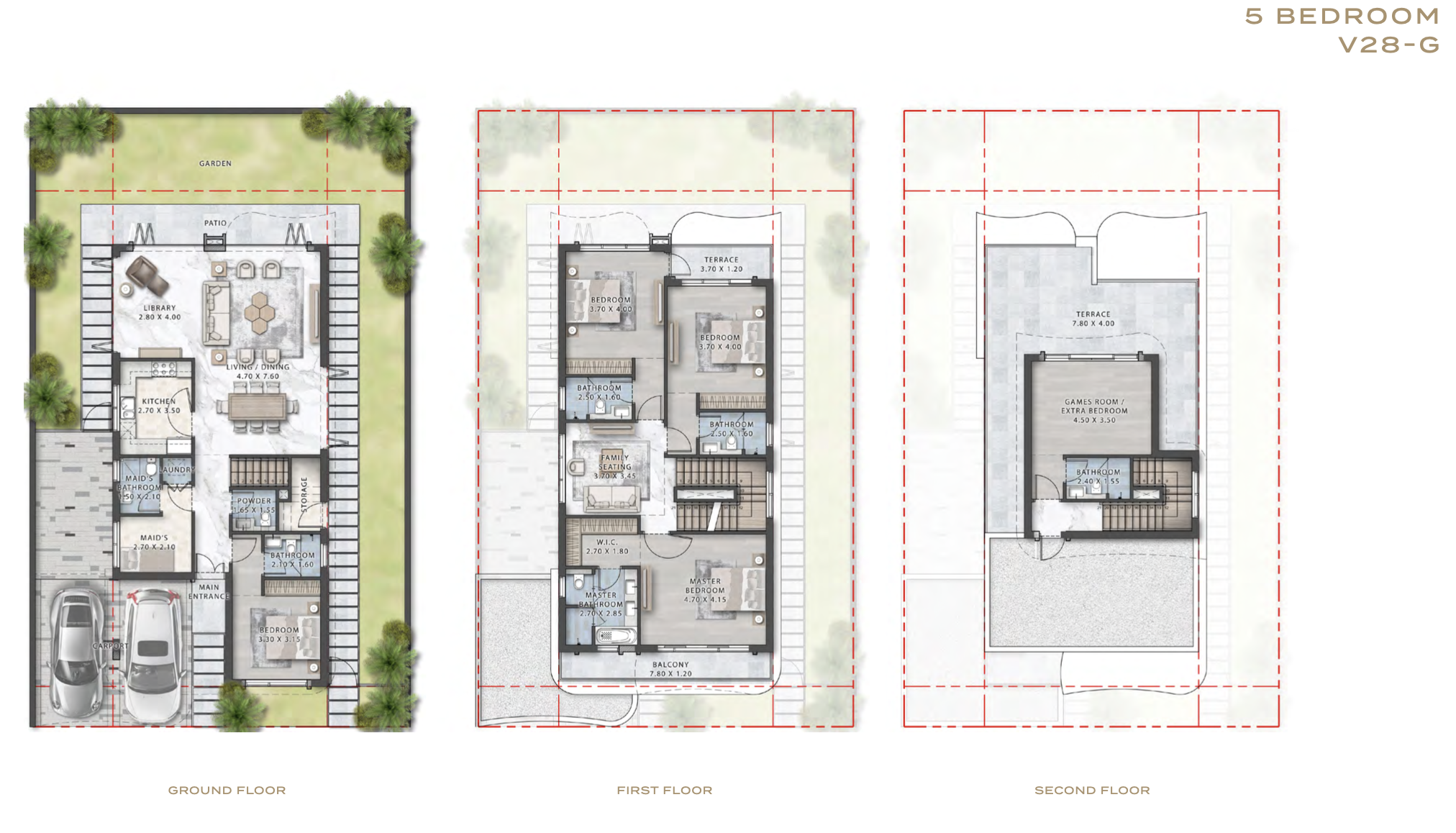 90 Degree South - 5BR-V28-G