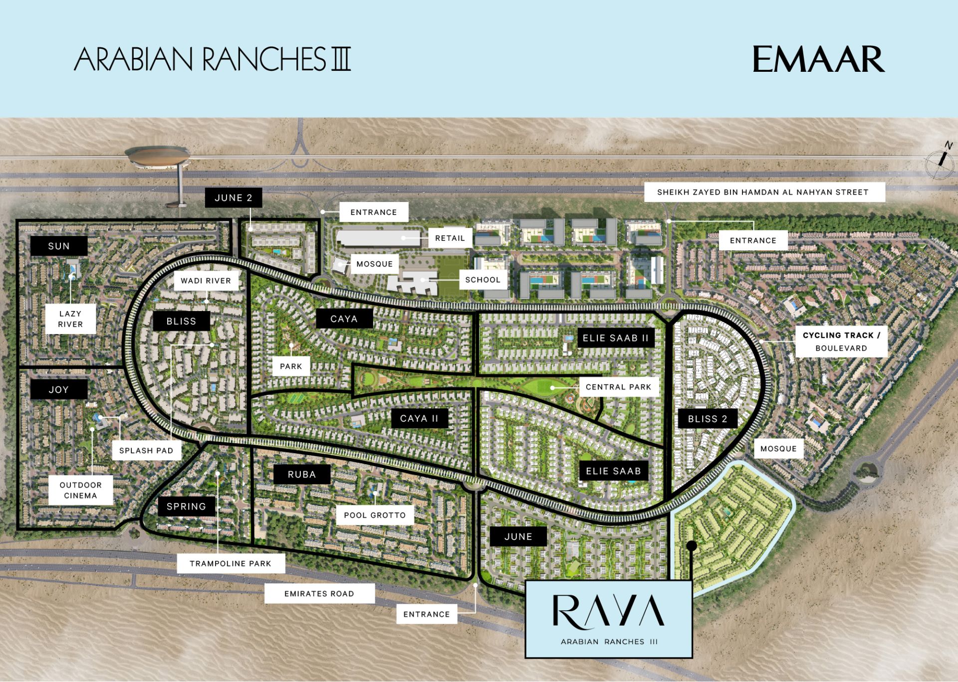 90 Degree South - RAYA - ARABIAN RANCHES III