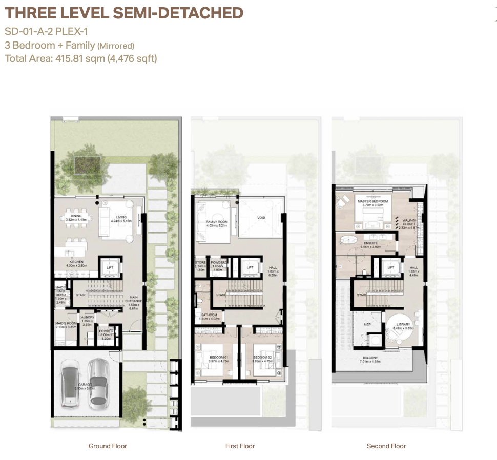 90 Degree South - 3BR-SD-3L+F