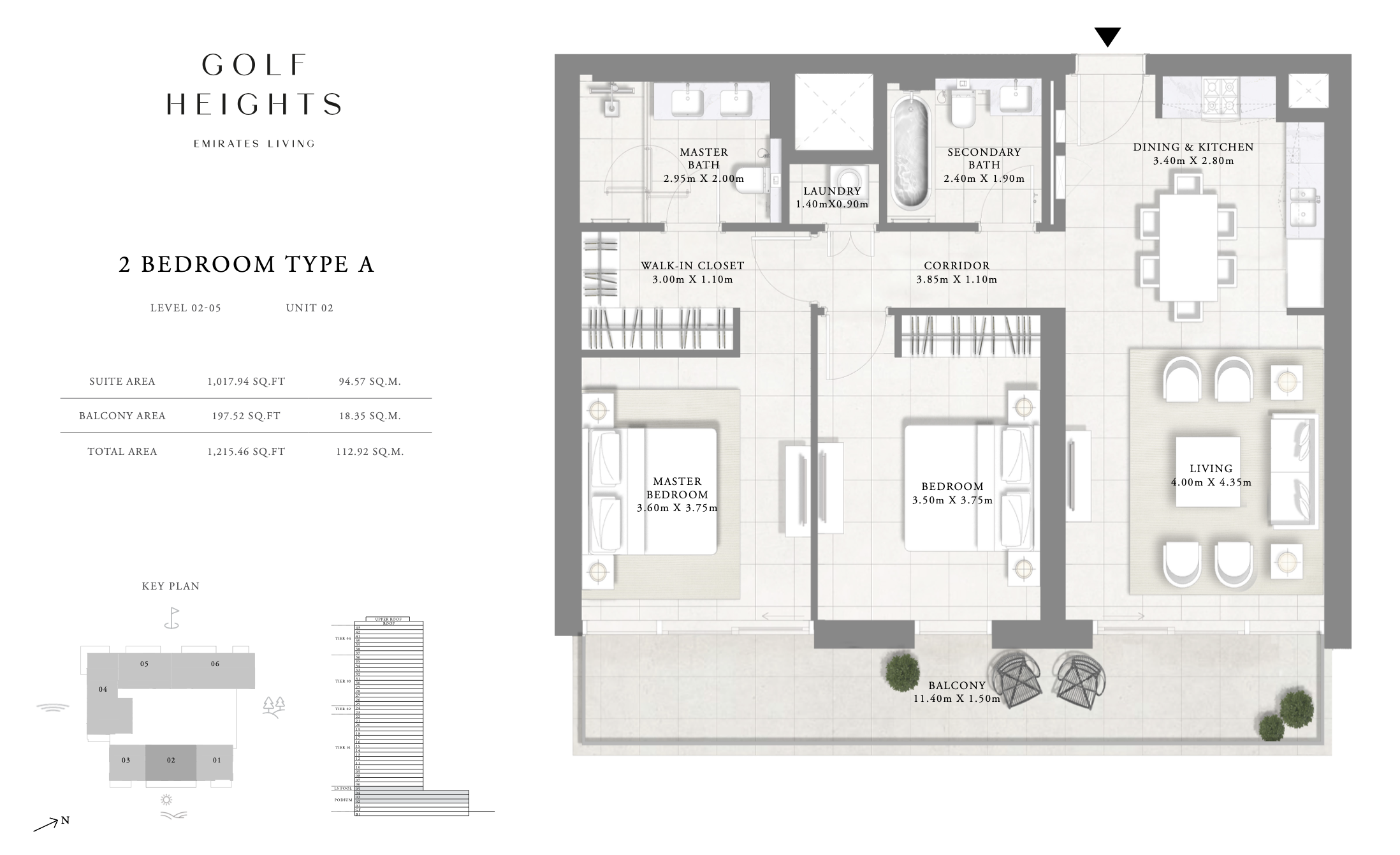 90 Degree South - 2BR-A