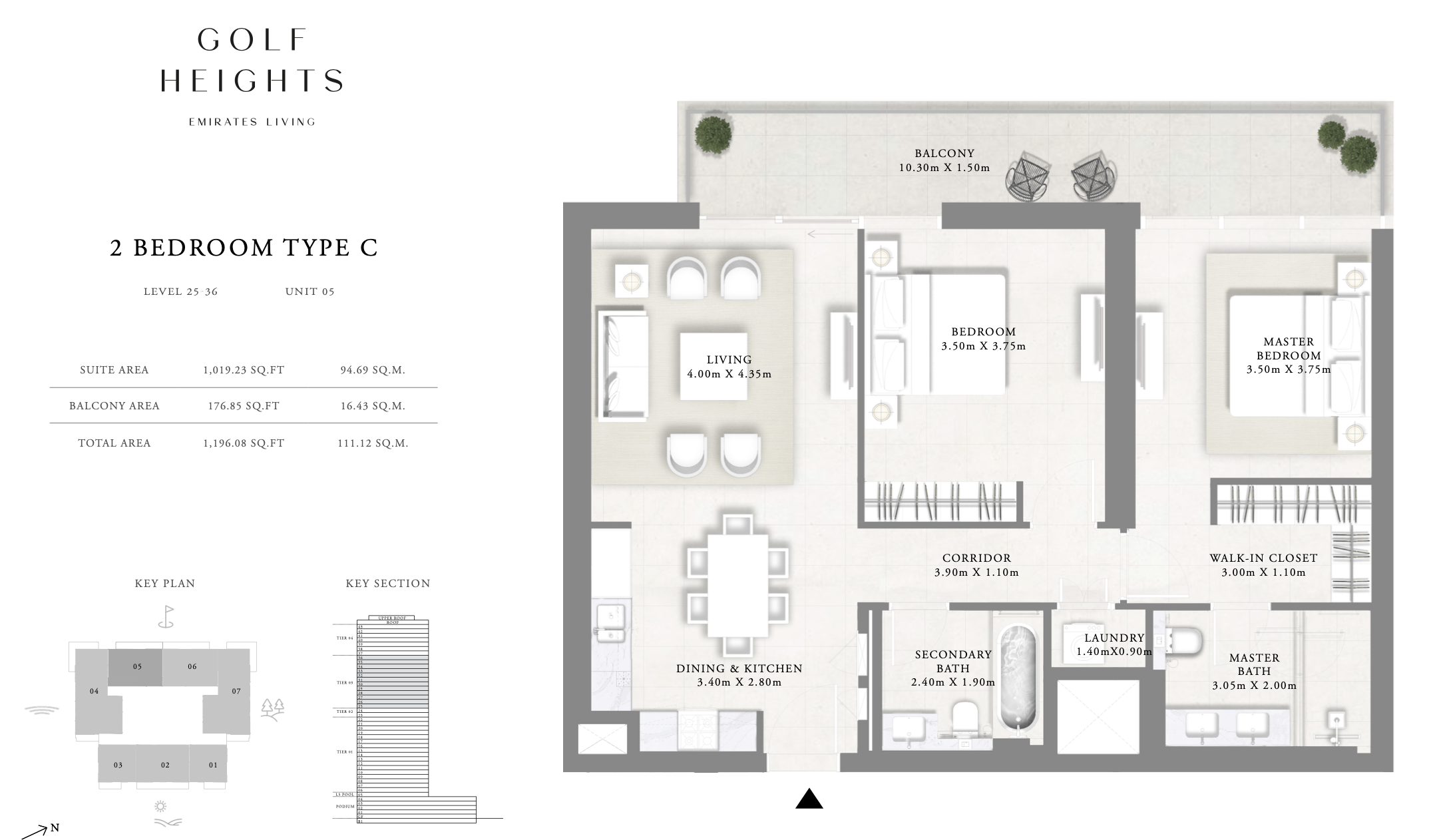 90 Degree South - 2BR-C