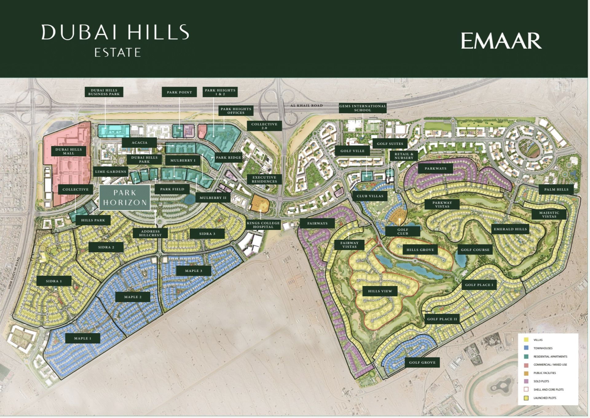 90 Degree South - PARK HORIZON - DUBAI HILLS ESTATES