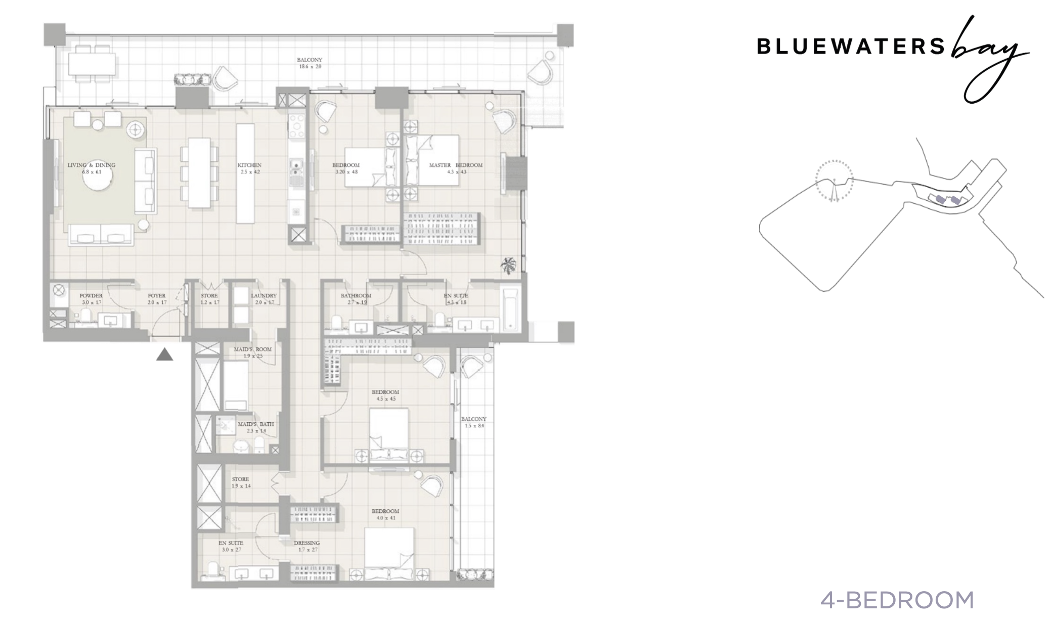 90 Degree South - 4BR