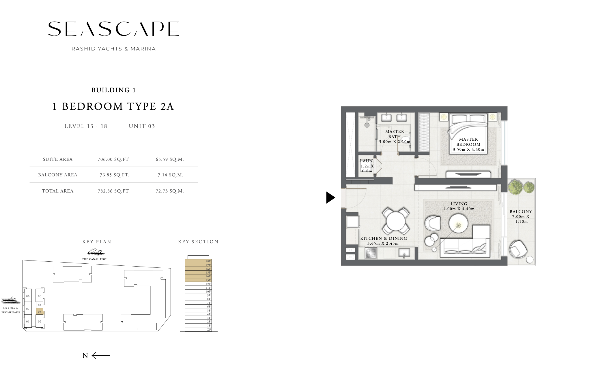 90 Degree South - 1BR-T2A