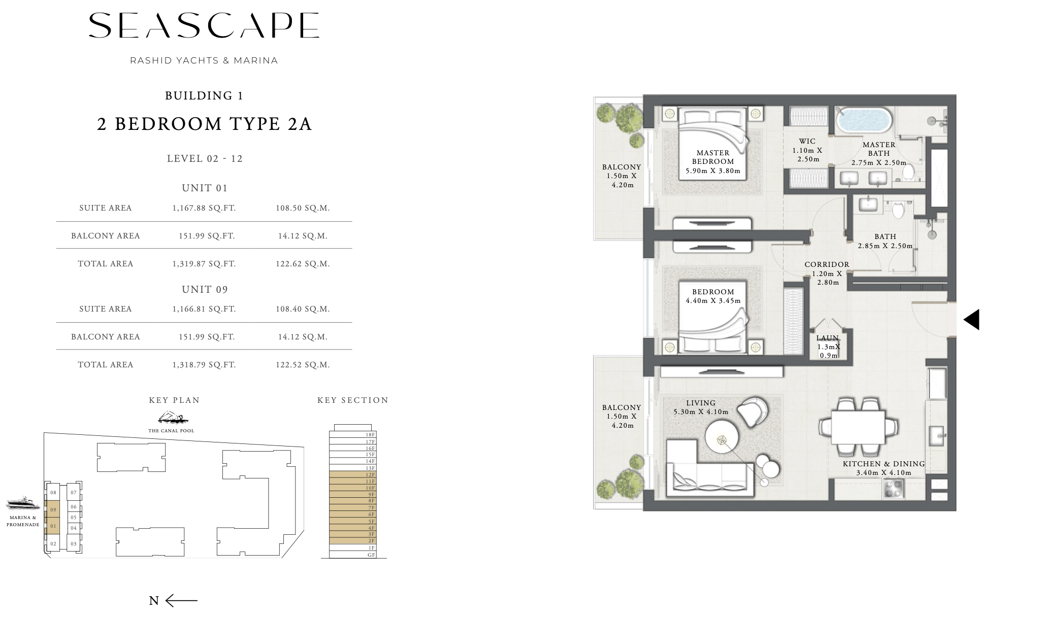 90 Degree South - 2BR-T2A