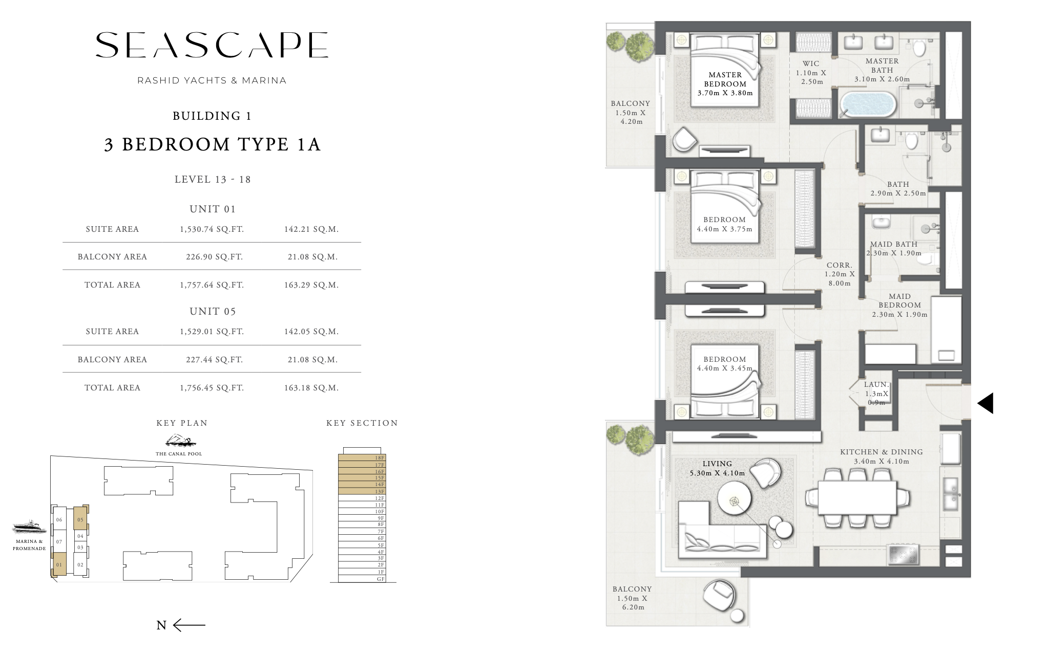 90 Degree South - 3BR-T1A