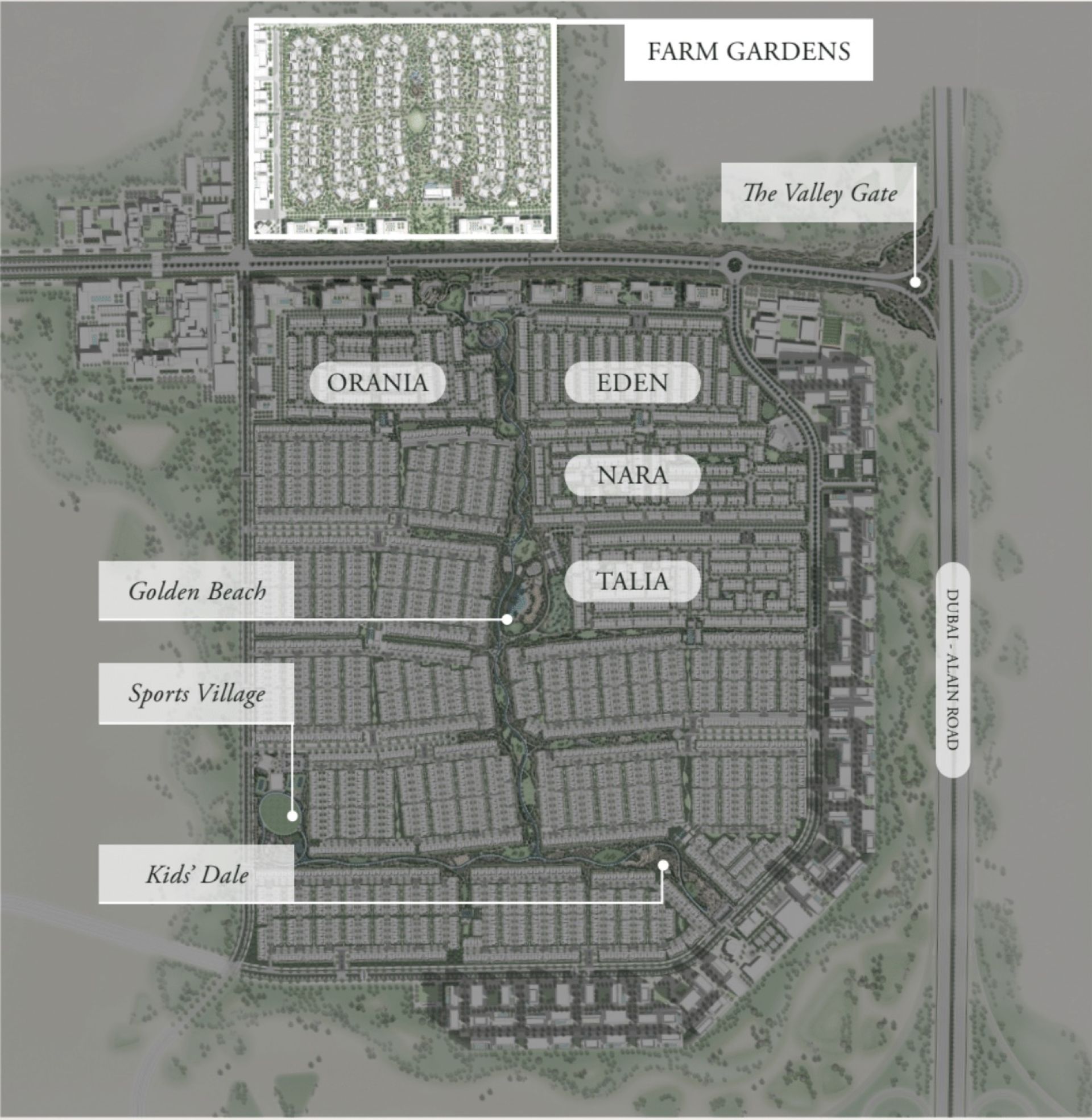 90 Degree South - FARM GARDENS - THE VALLEY