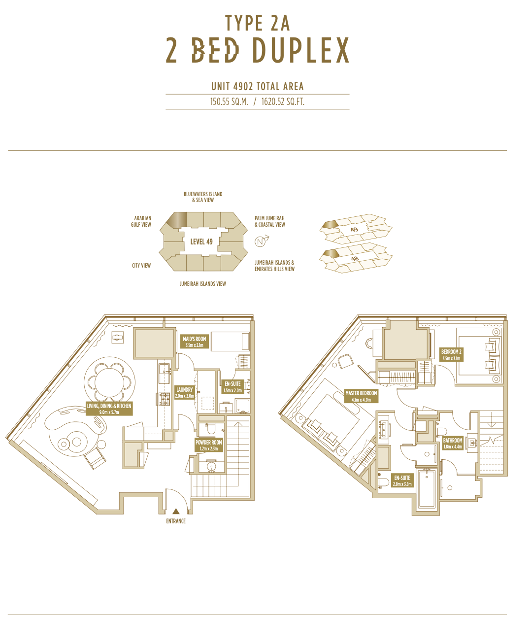 90 Degree South - 2BR-DPX-2
