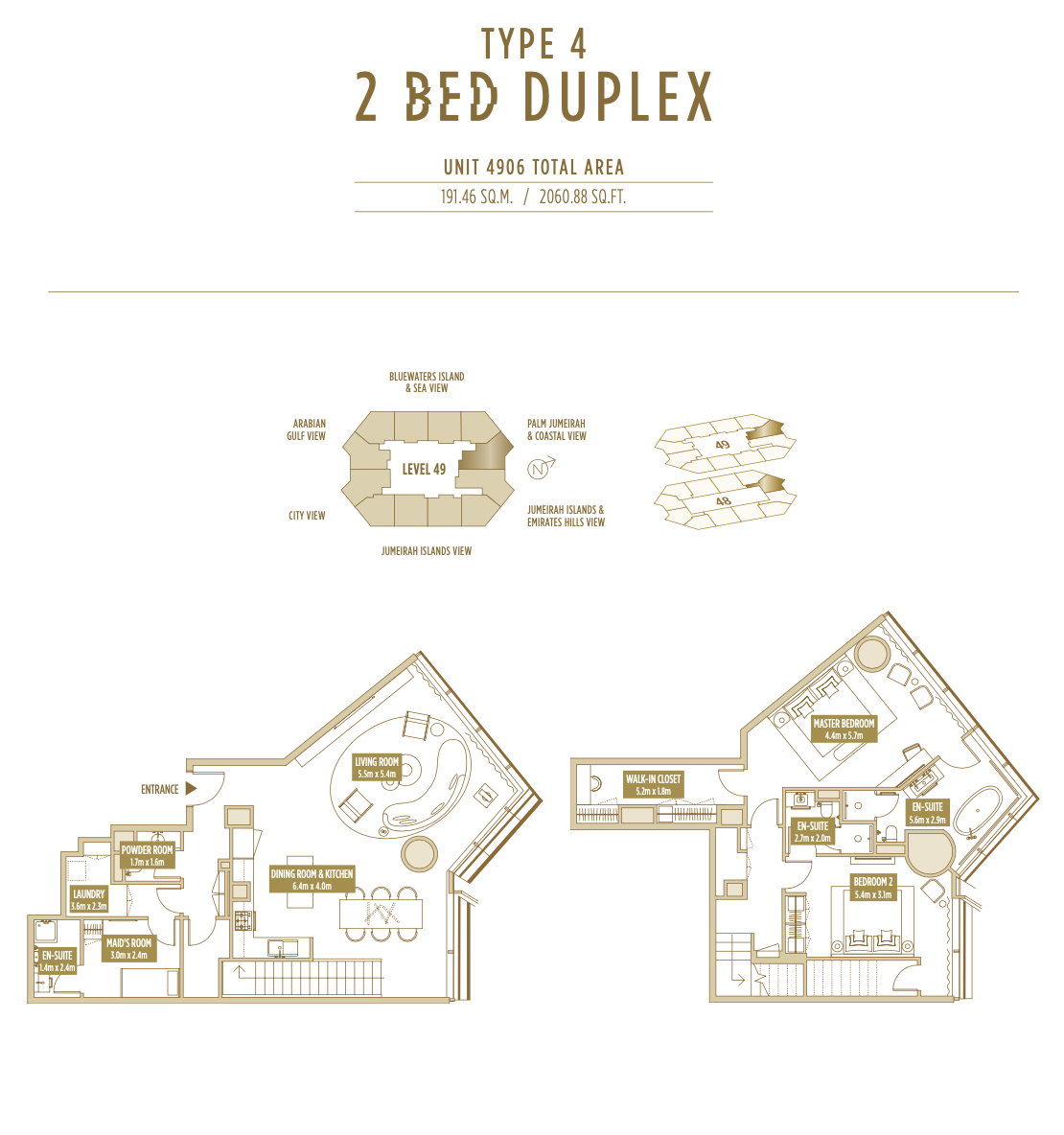 90 Degree South - 2BR-DPX-4