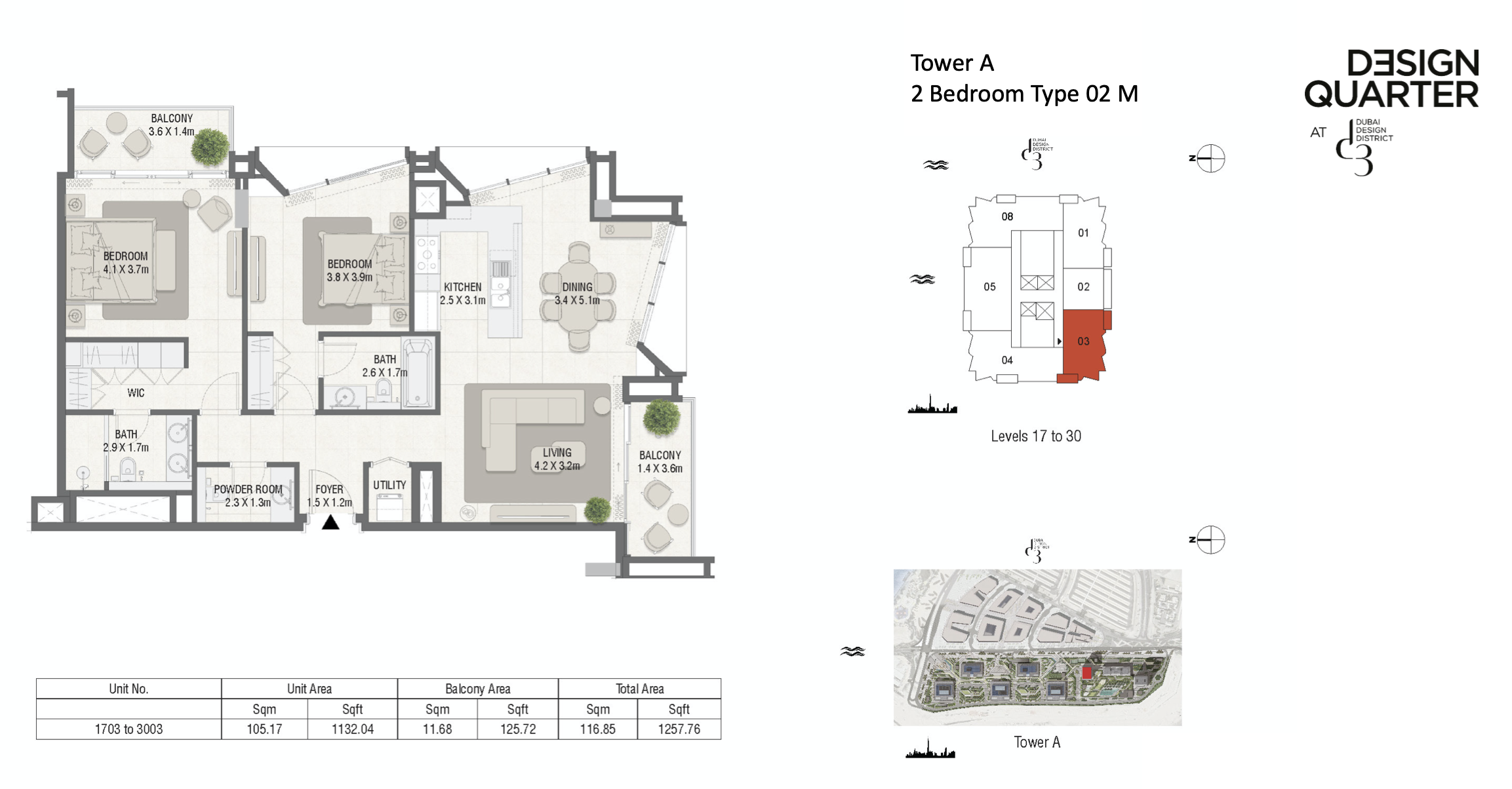 90 Degree South - 2BR-02-TA