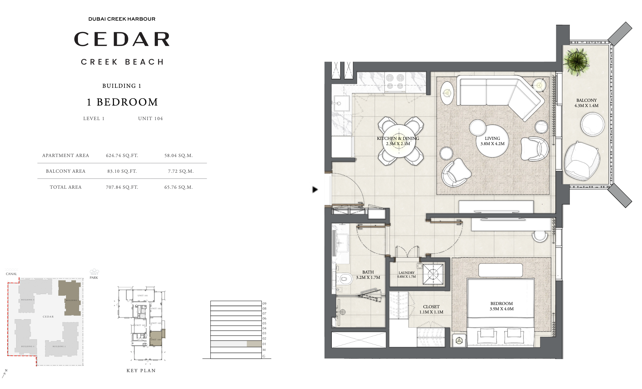 90 Degree South - 1BR-U04