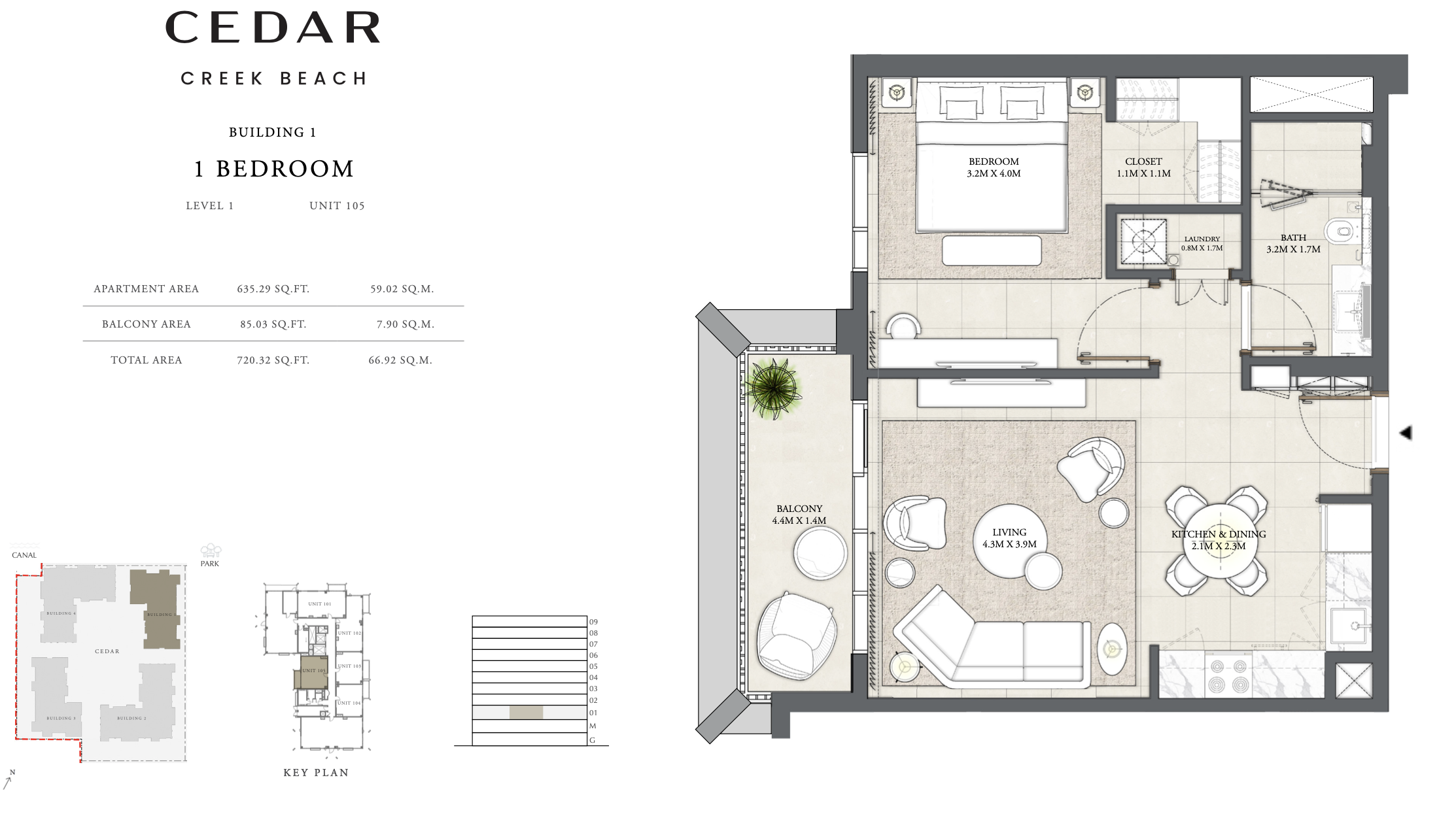 90 Degree South - 1BR-U05