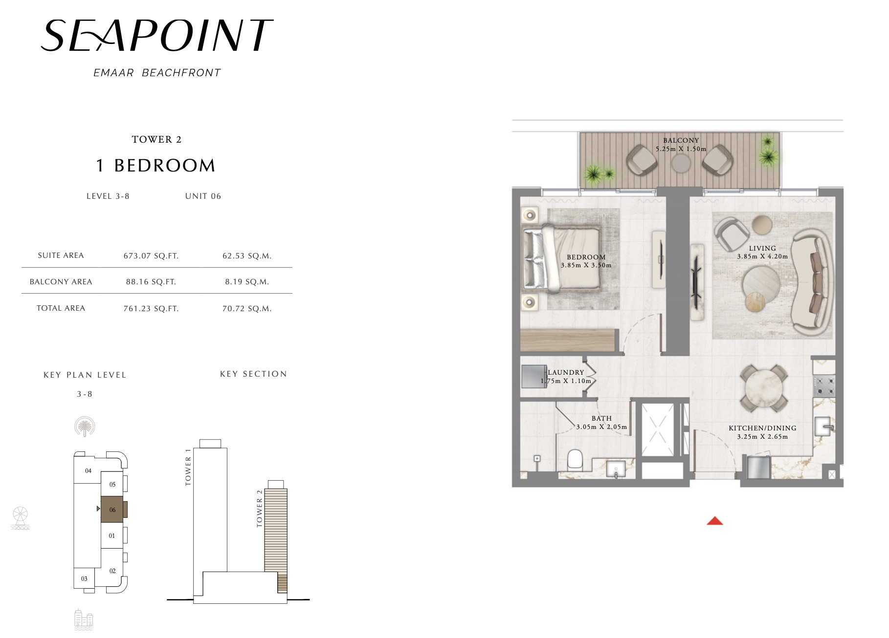 90 Degree South - 1BR-06