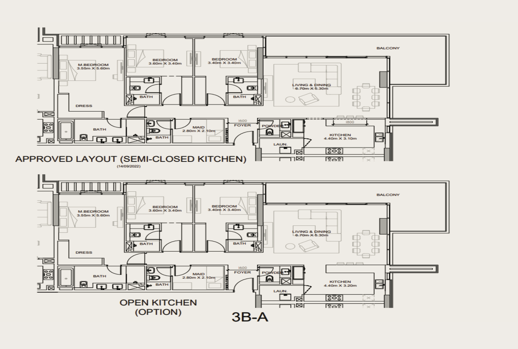 90 Degree South - 3BR-A