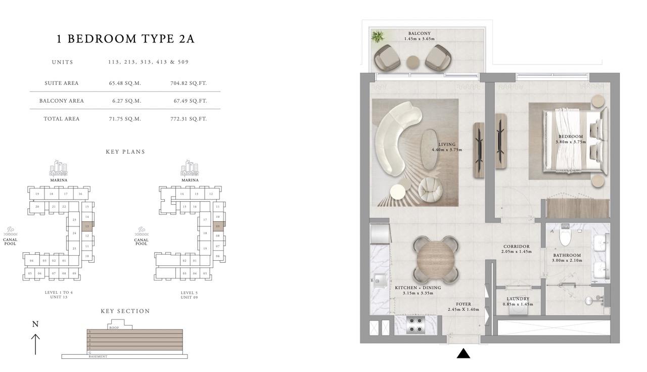 90 Degree South - 1BR-T2