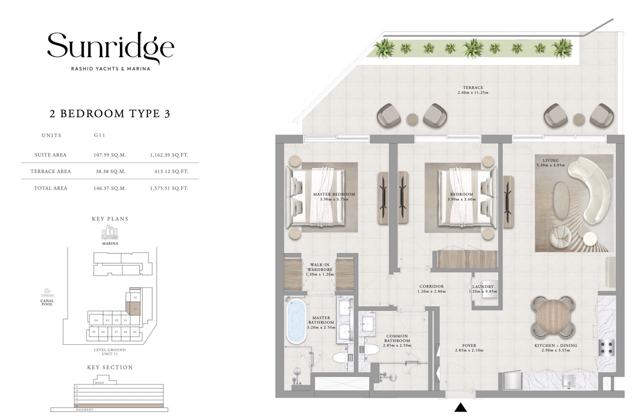 90 Degree South - 2BR-T3