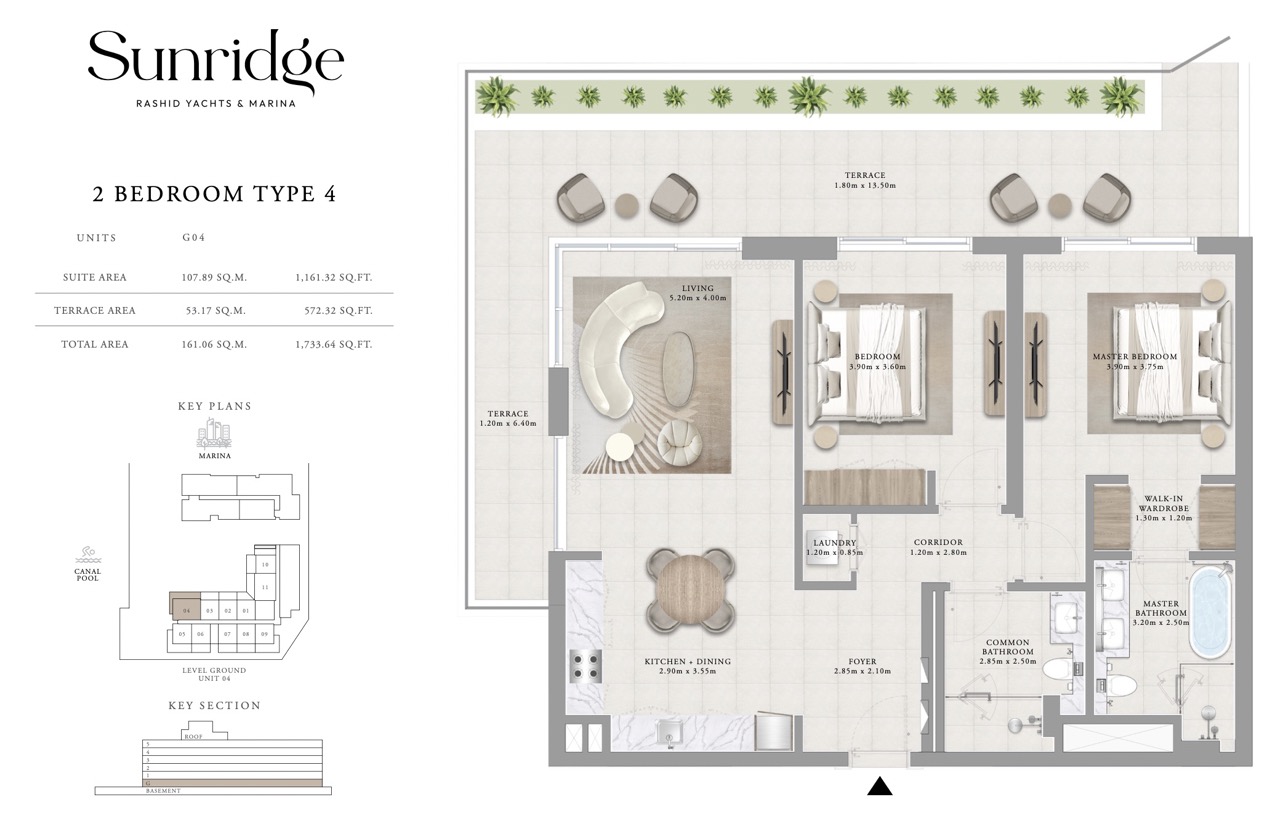 90 Degree South - 2BR-T4