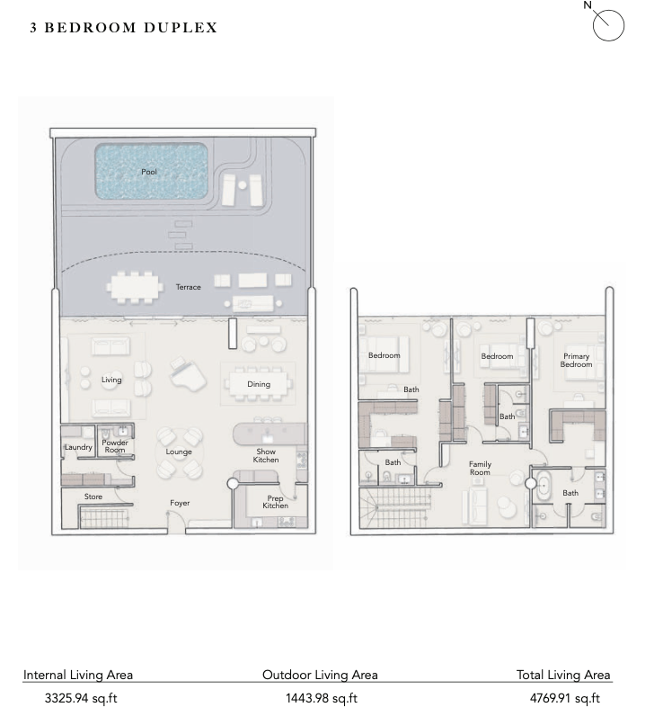 90 Degree South - 3BR-DPLX