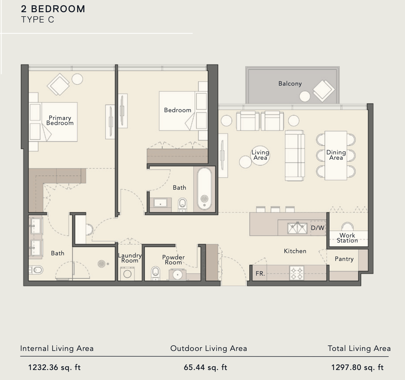 90 Degree South - 2BR-C