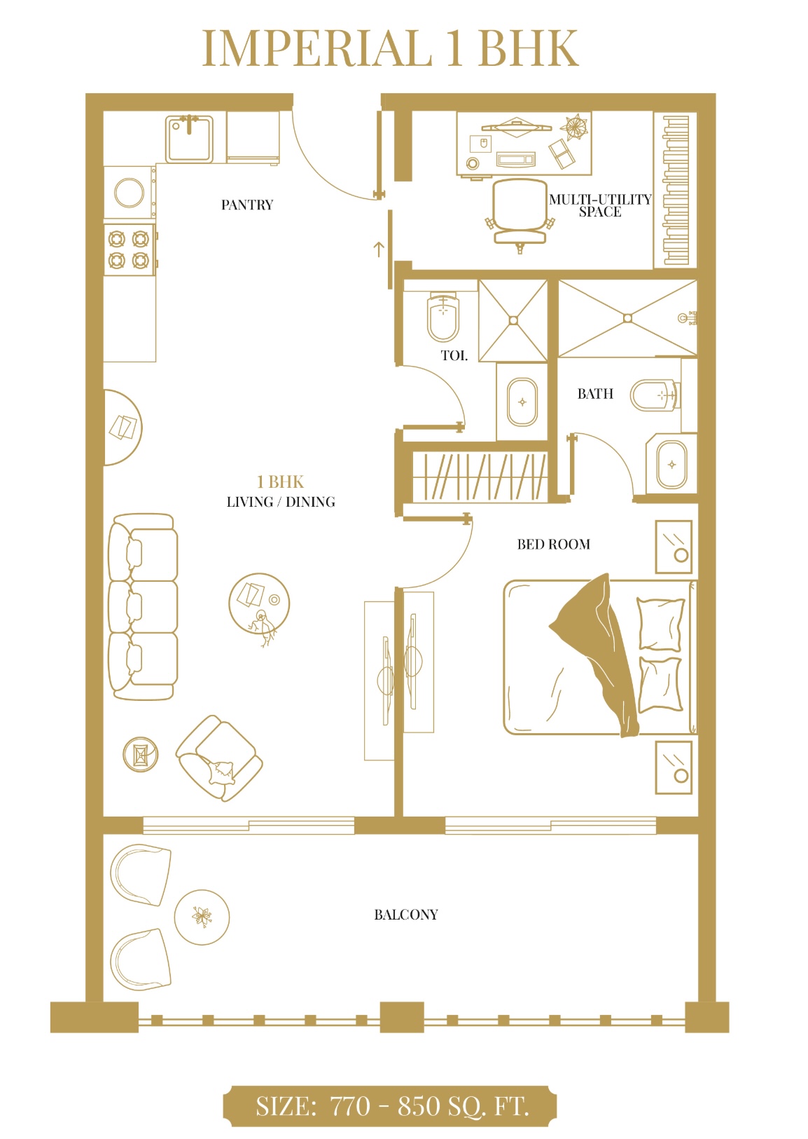 90 Degree South - 1BR-B