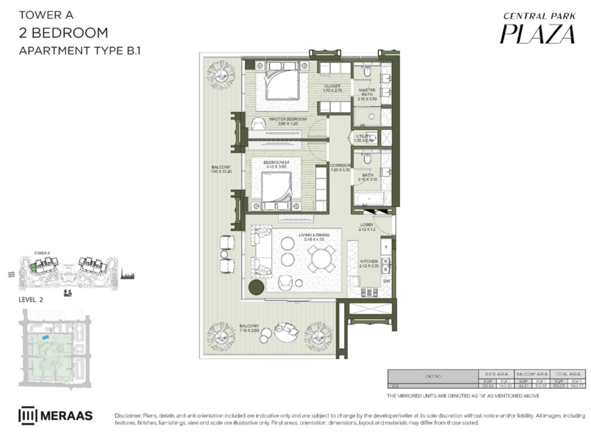 90 Degree South - 2BR-C