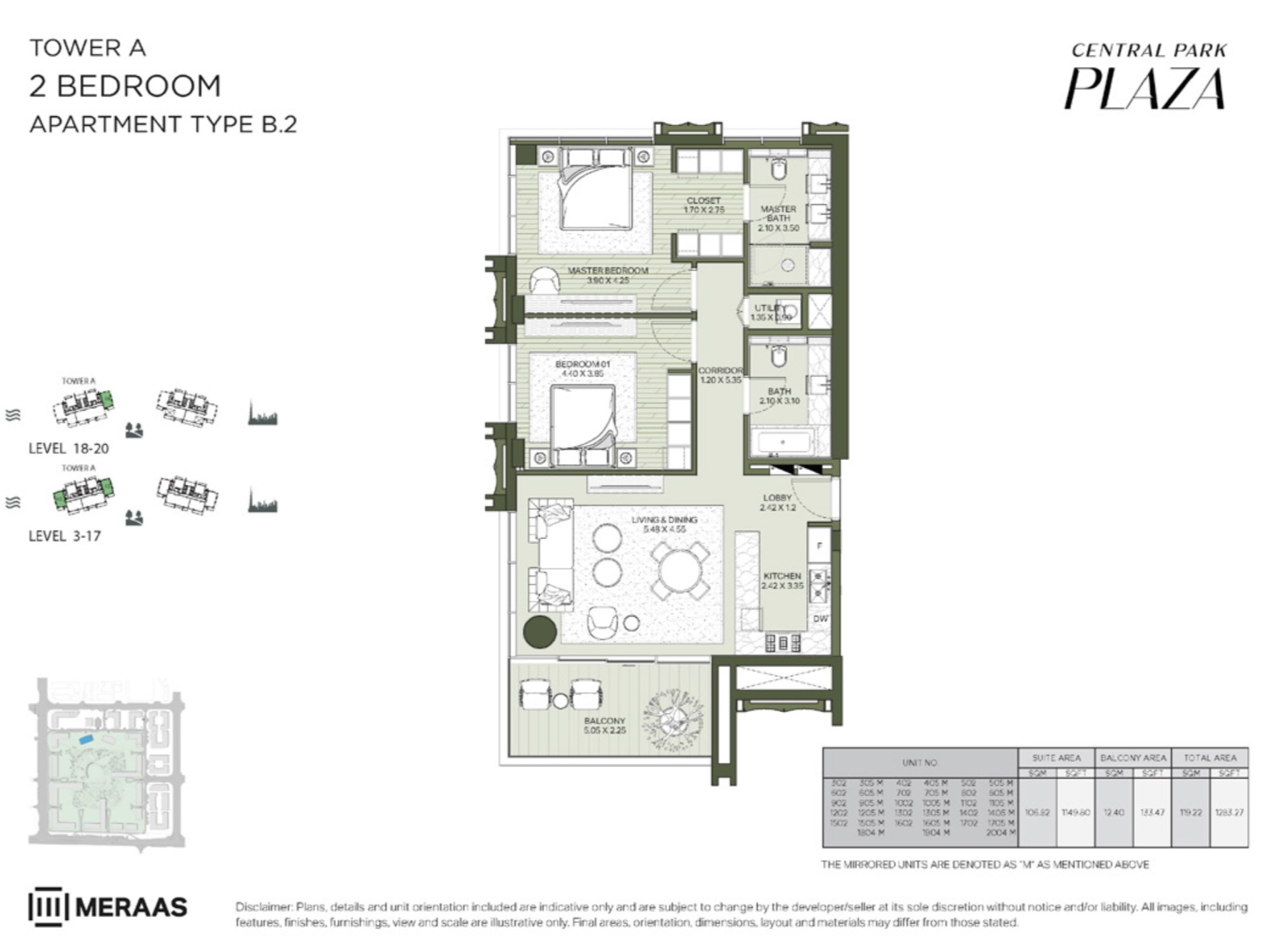 90 Degree South - 2BR-D