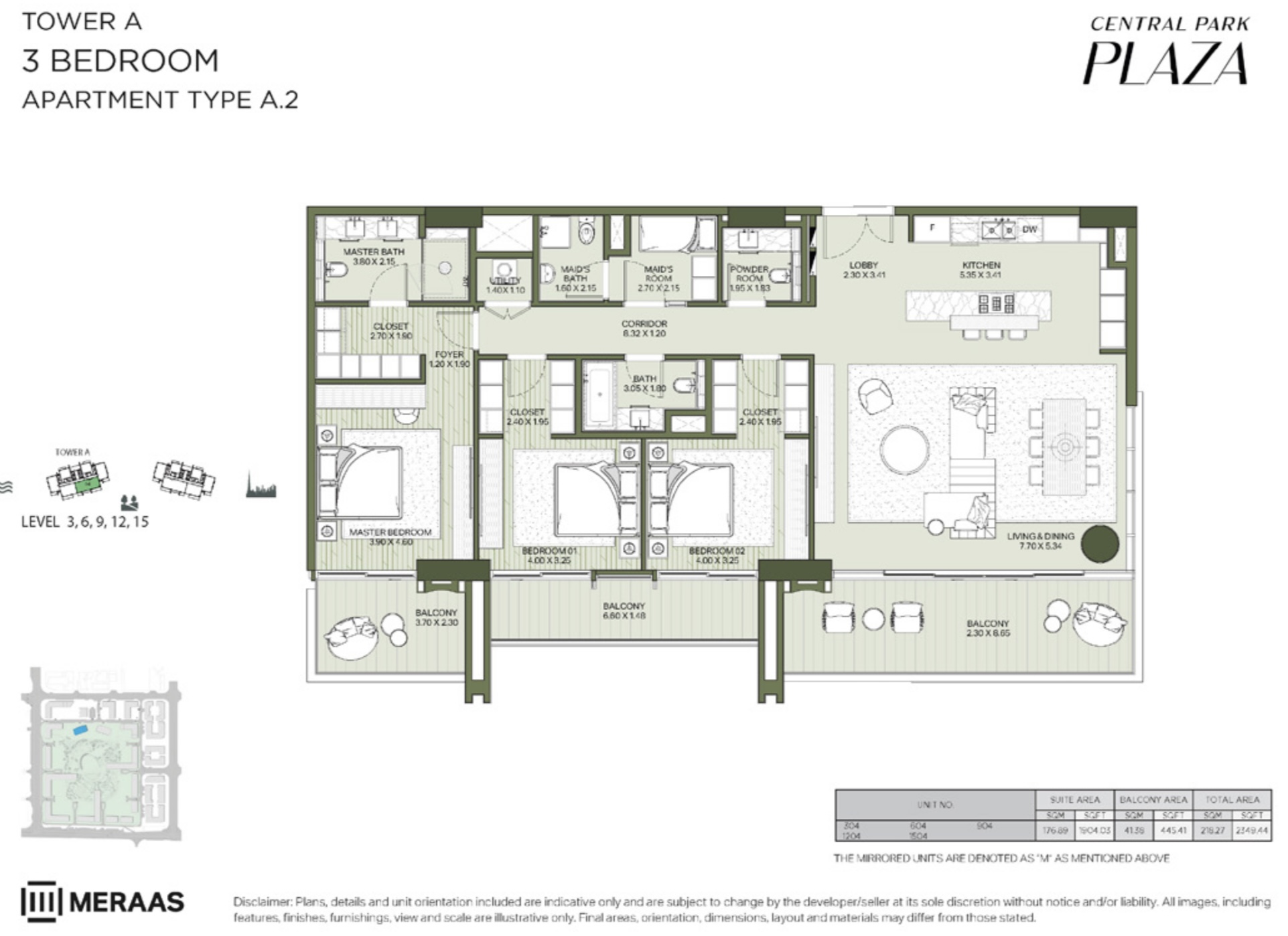 90 Degree South - 3BR-B