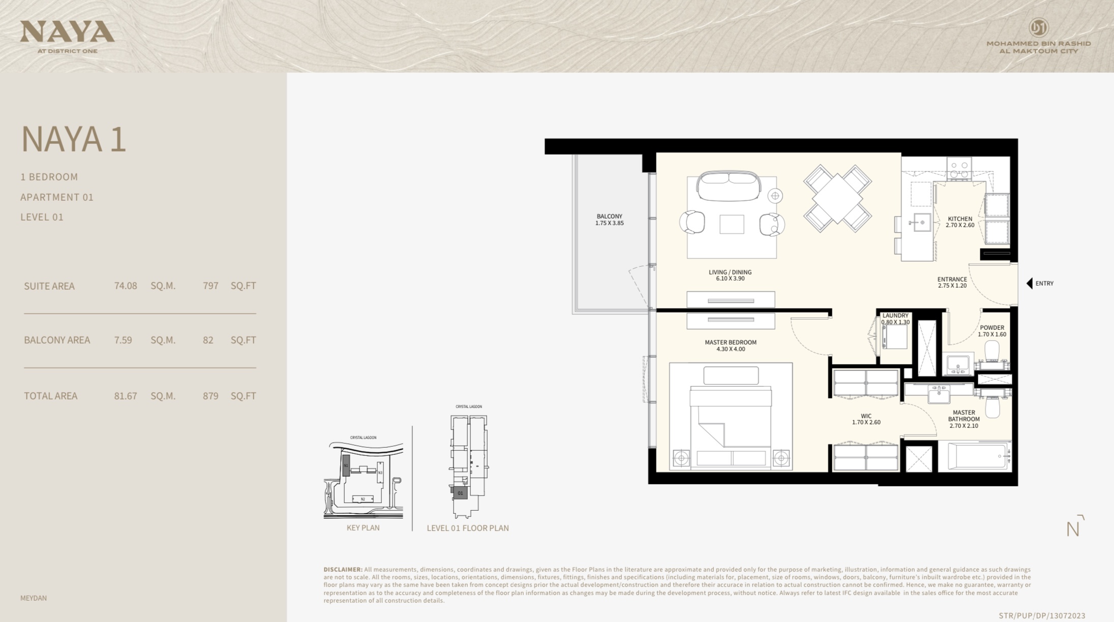 90 Degree South - 1BR-A