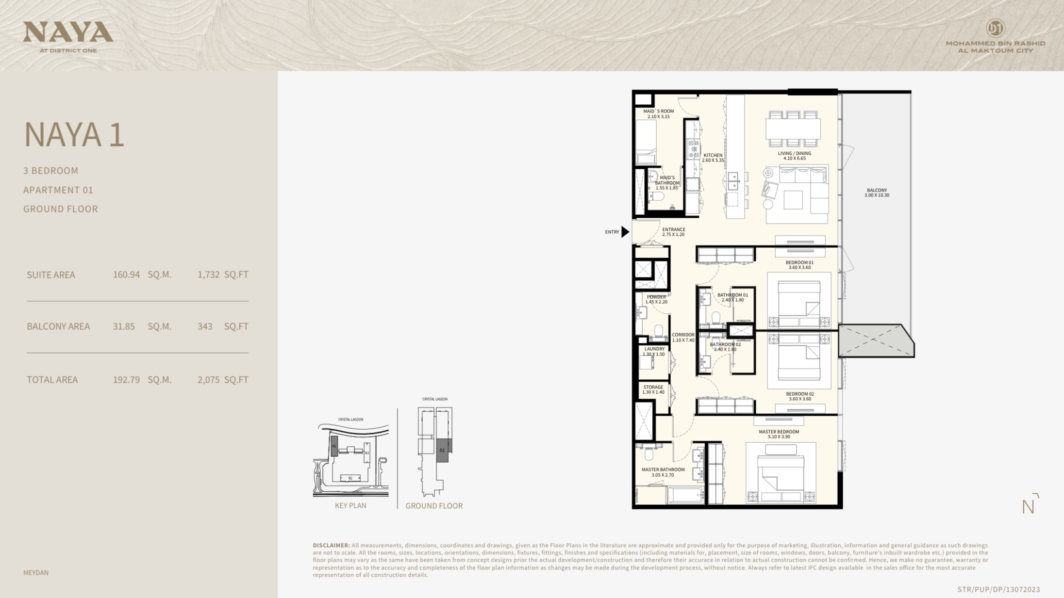 90 Degree South - 3BR-A