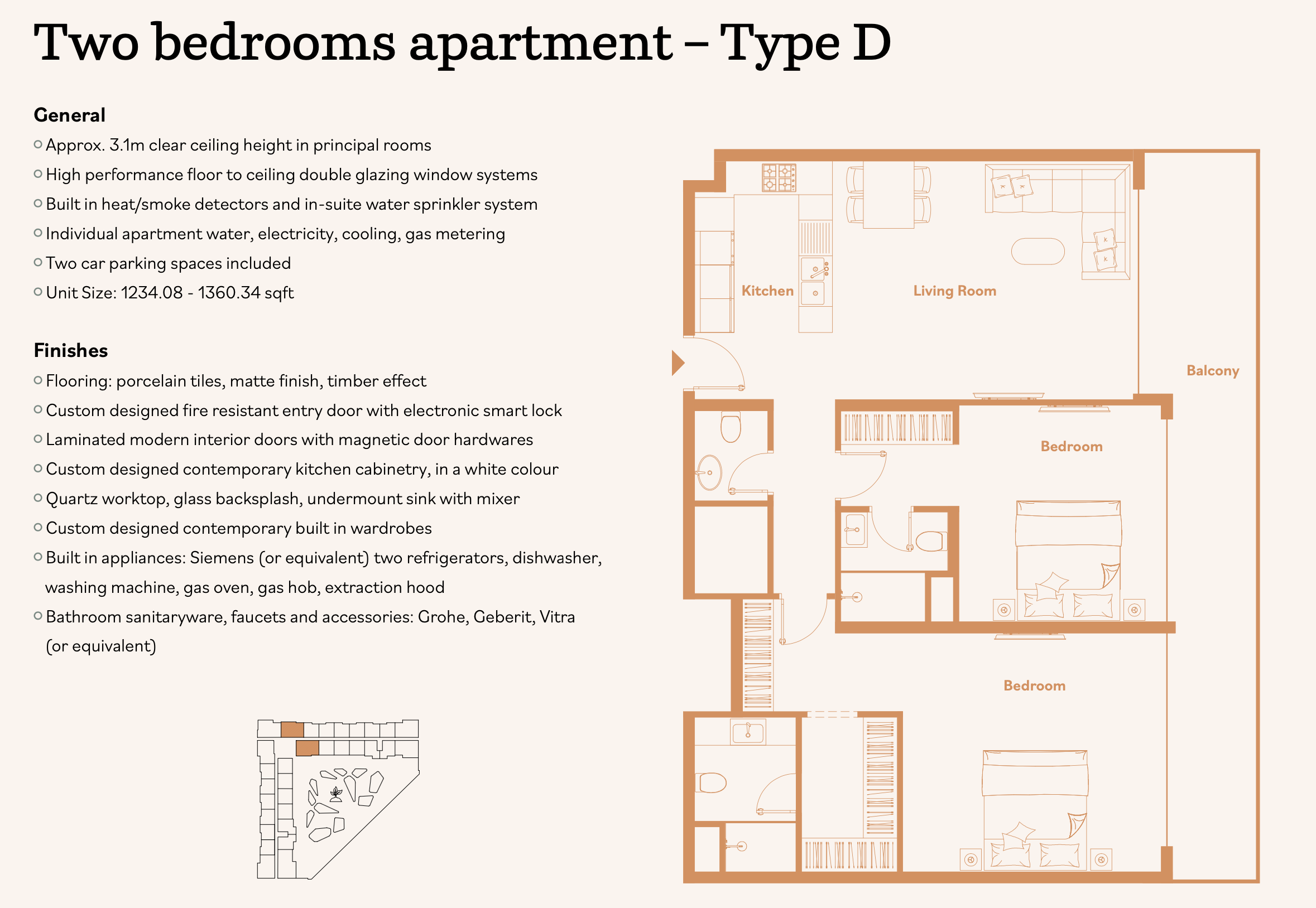 90 Degree South - 2BR-D