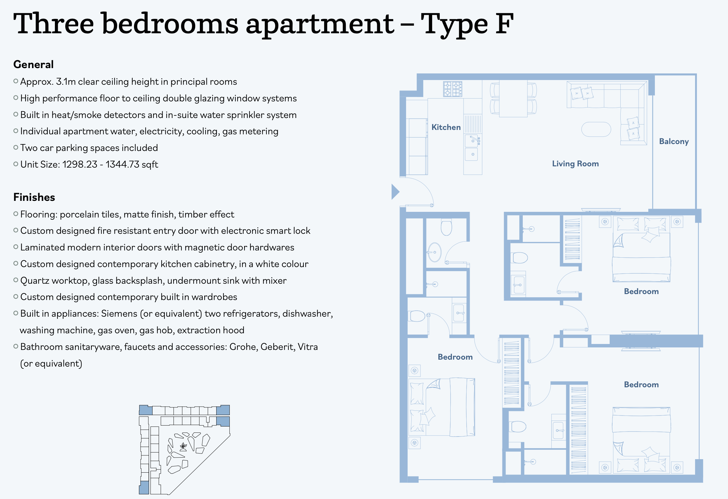 90 Degree South - 3BR-F