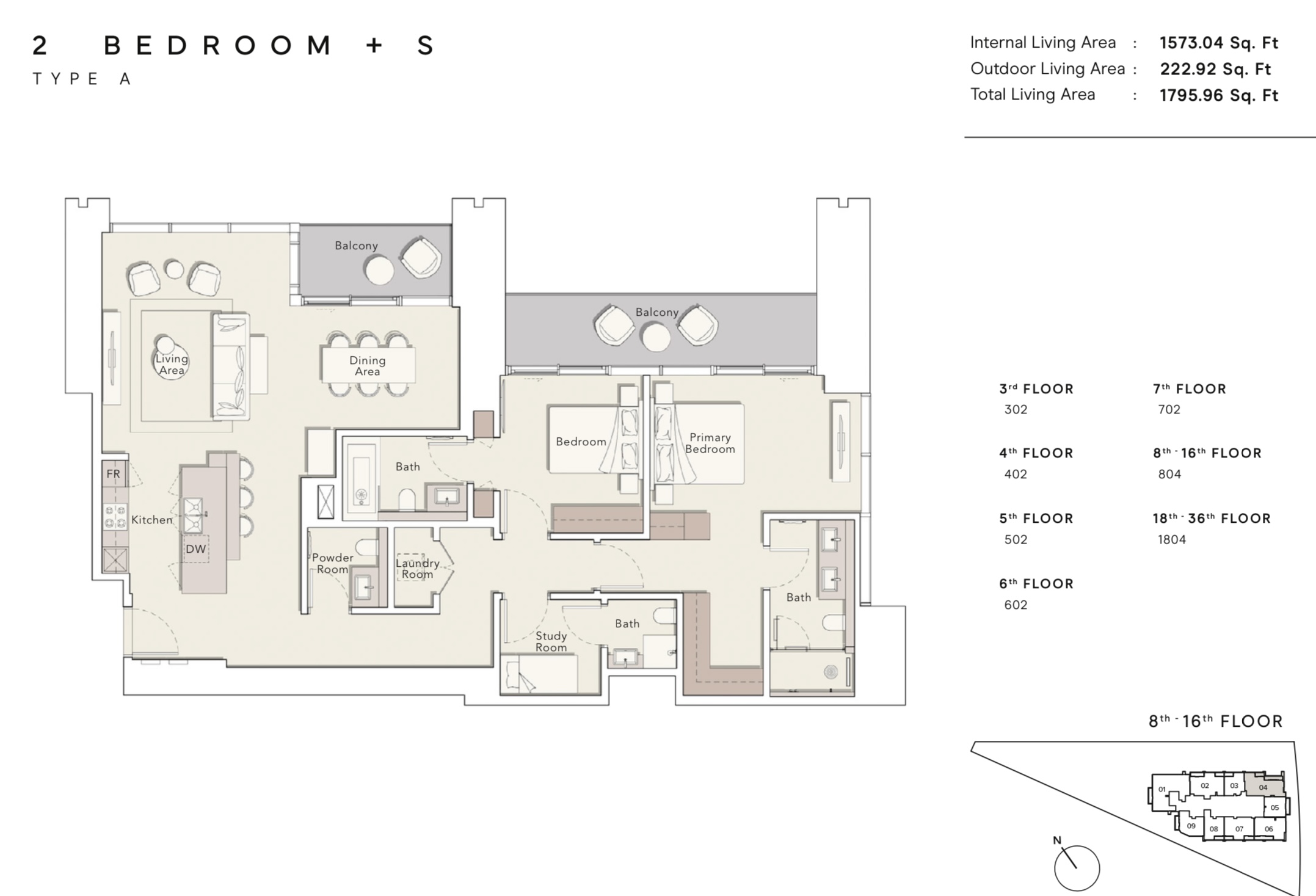 90 Degree South - 2.5BR-A