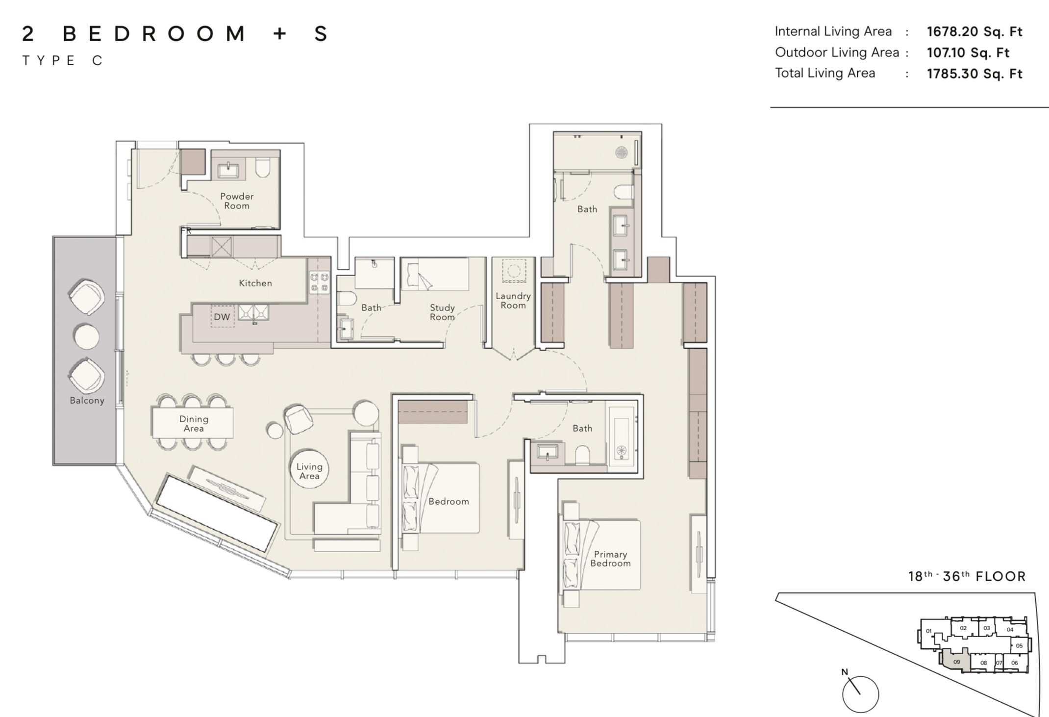 90 Degree South - 2.5BR-C