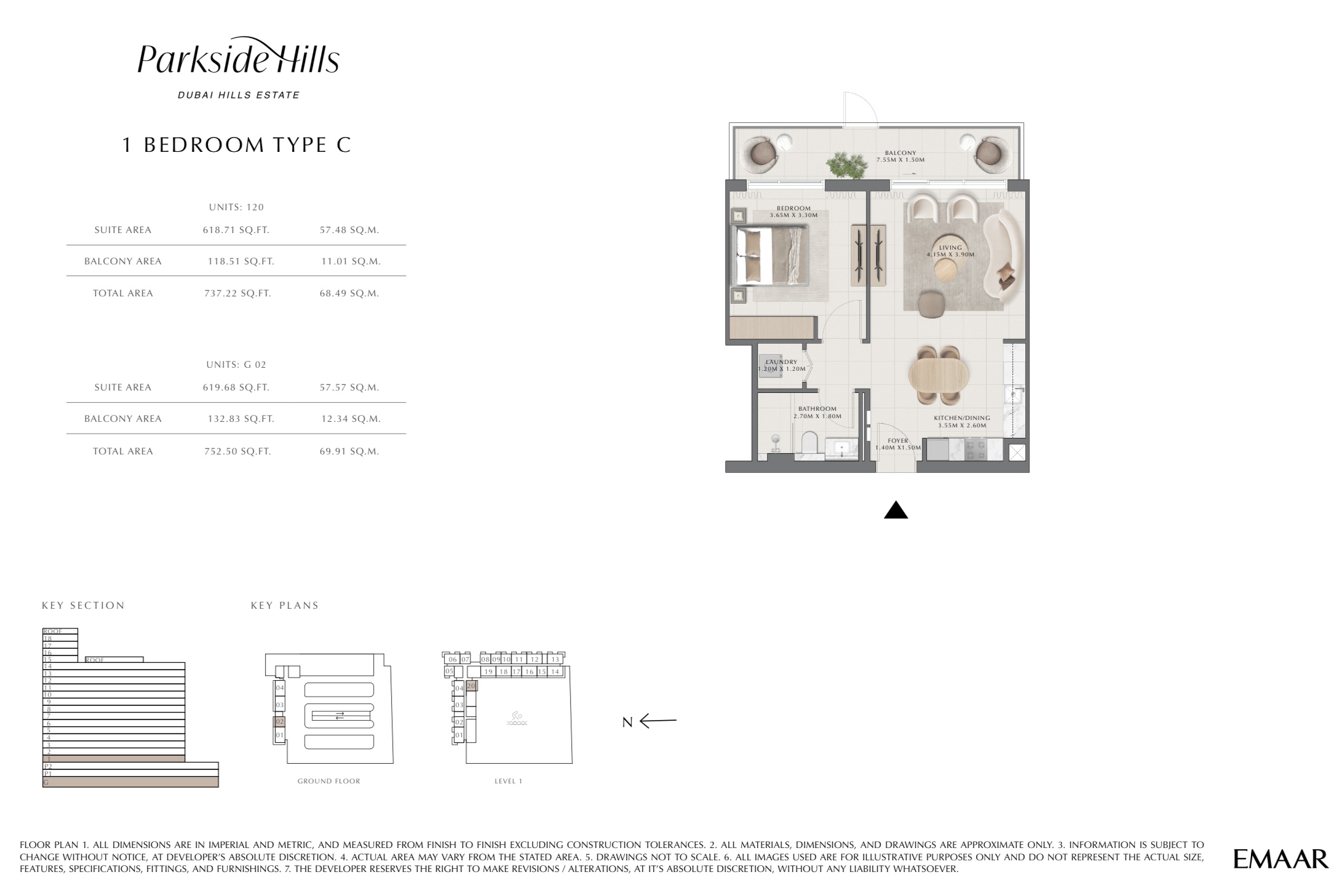 90 Degree South - 1BR-C